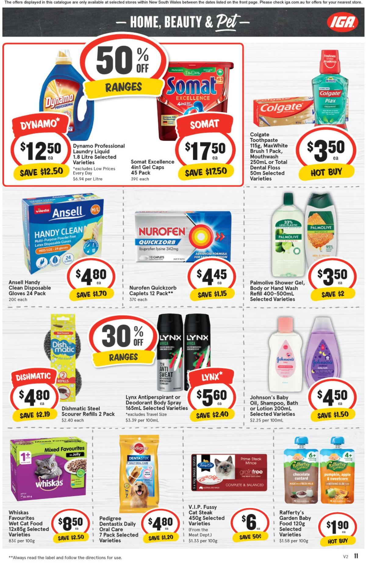 IGA Catalogues from 11 January