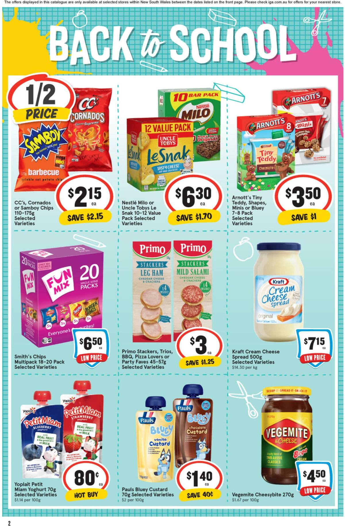 IGA Catalogues from 18 January