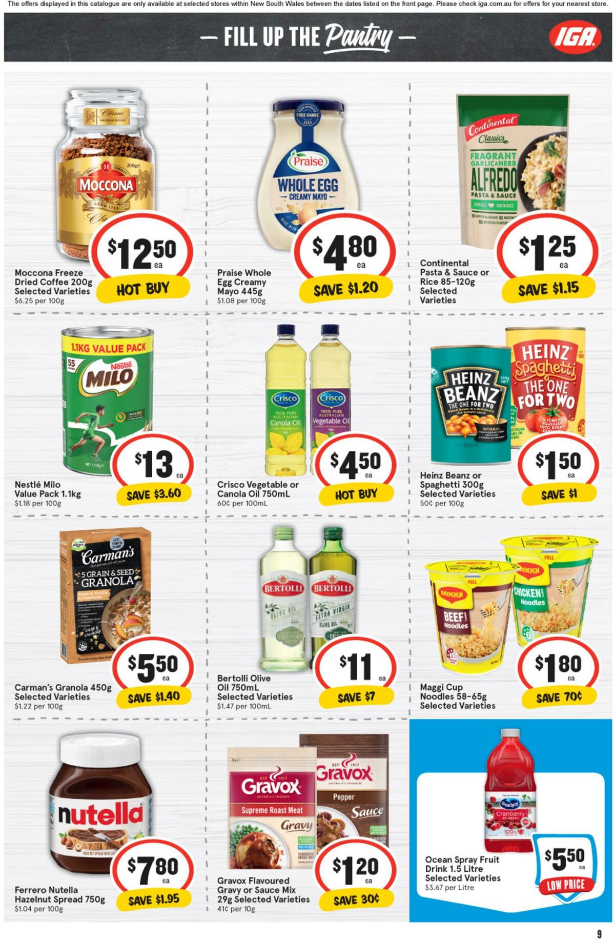 IGA Catalogues from 1 February