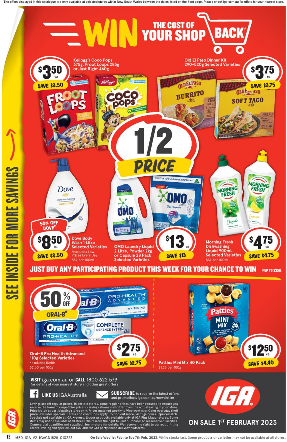 IGA Catalogues from 1 February