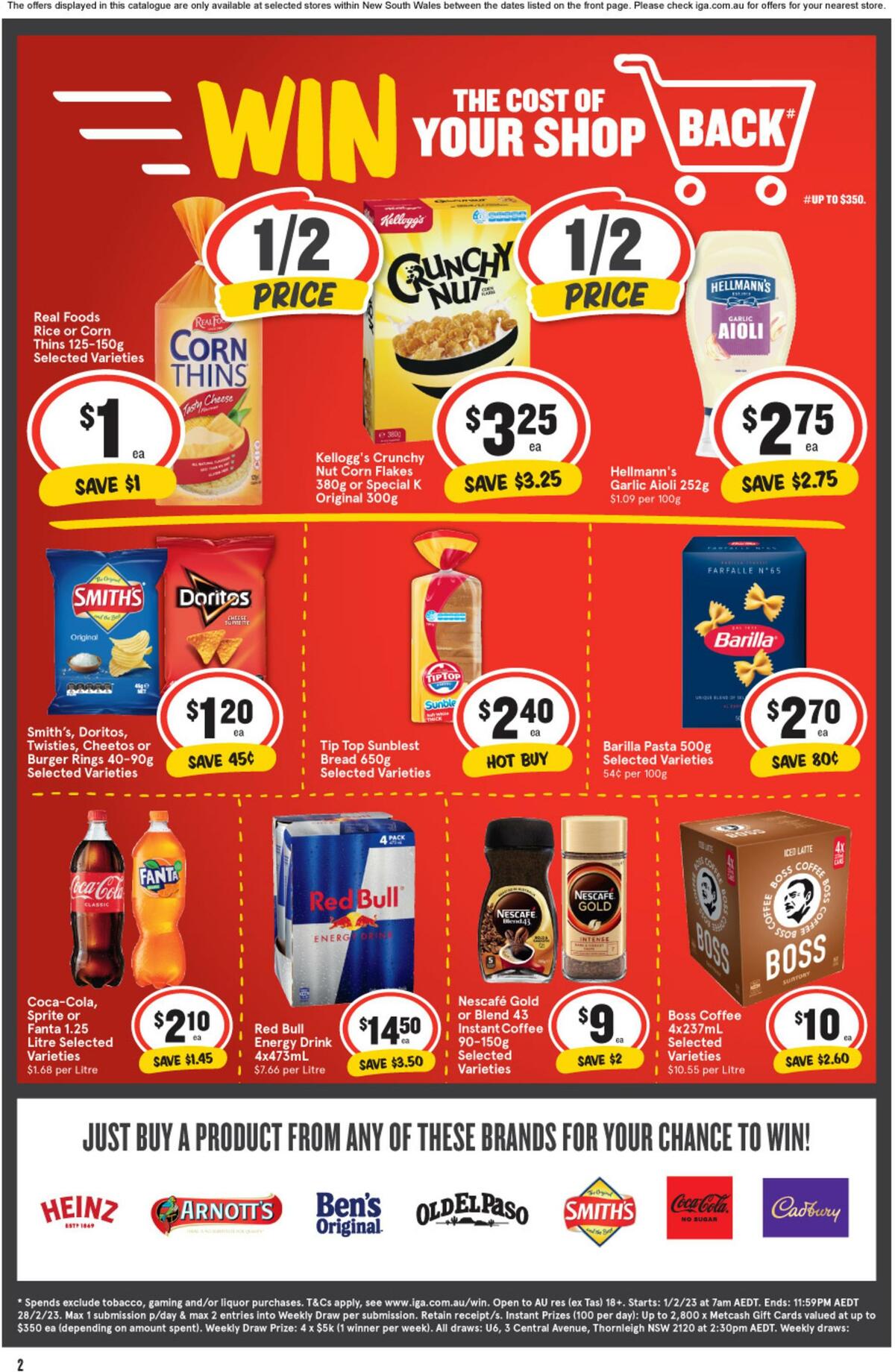 IGA Catalogues from 1 February