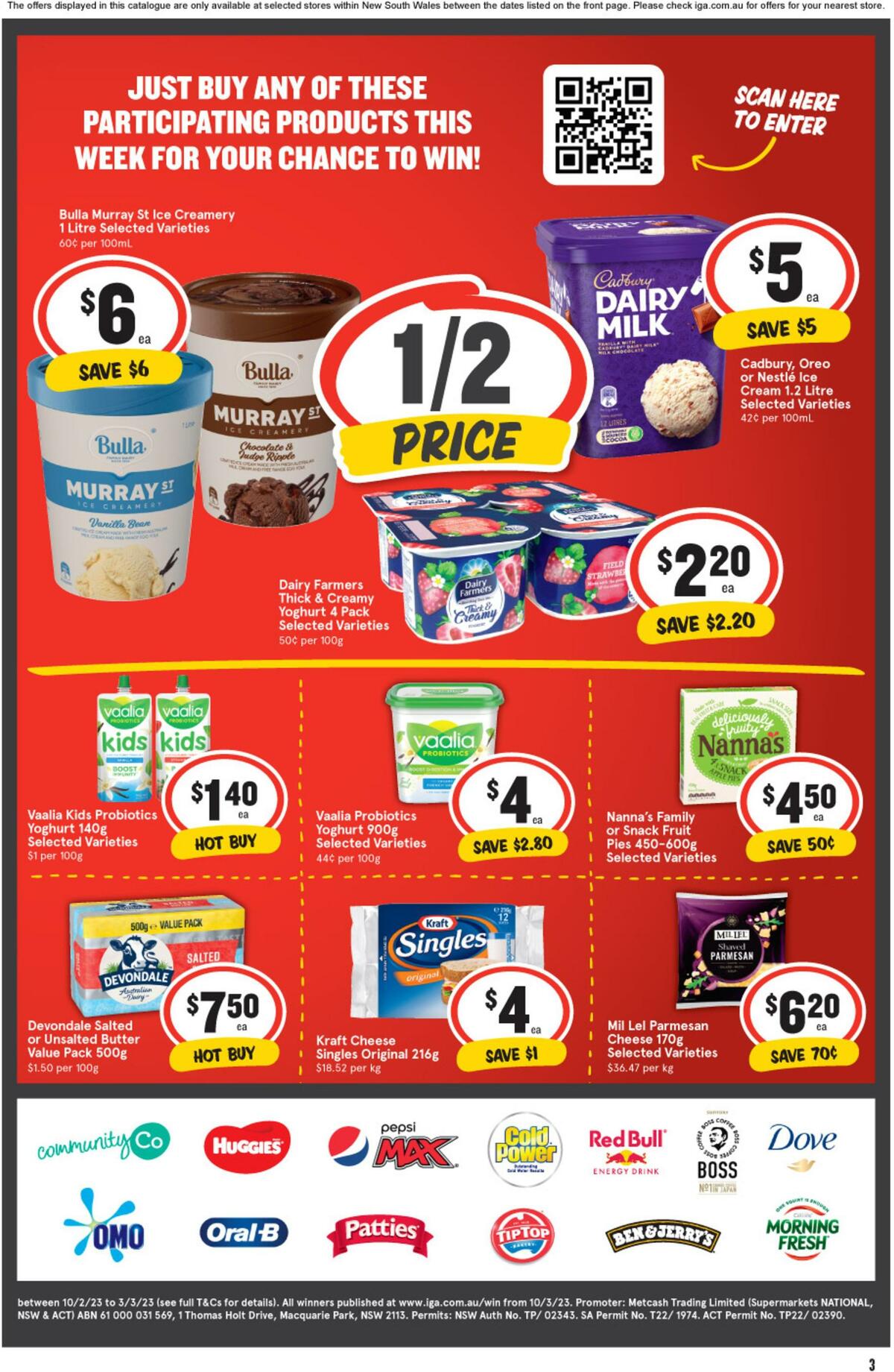 IGA Catalogues from 1 February