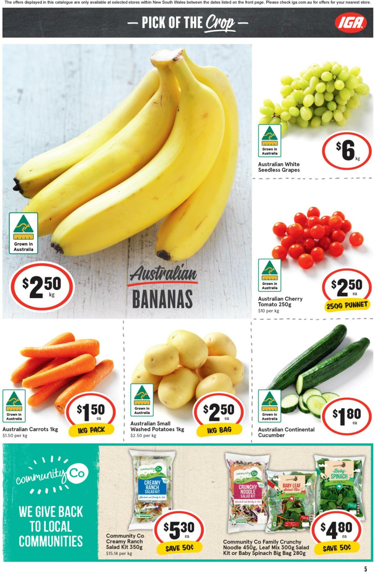 IGA Catalogues from 1 February