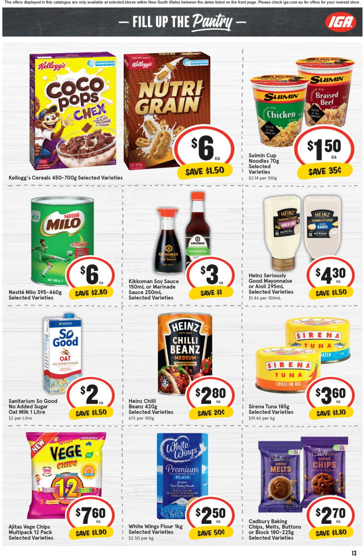 IGA Catalogues from 8 February