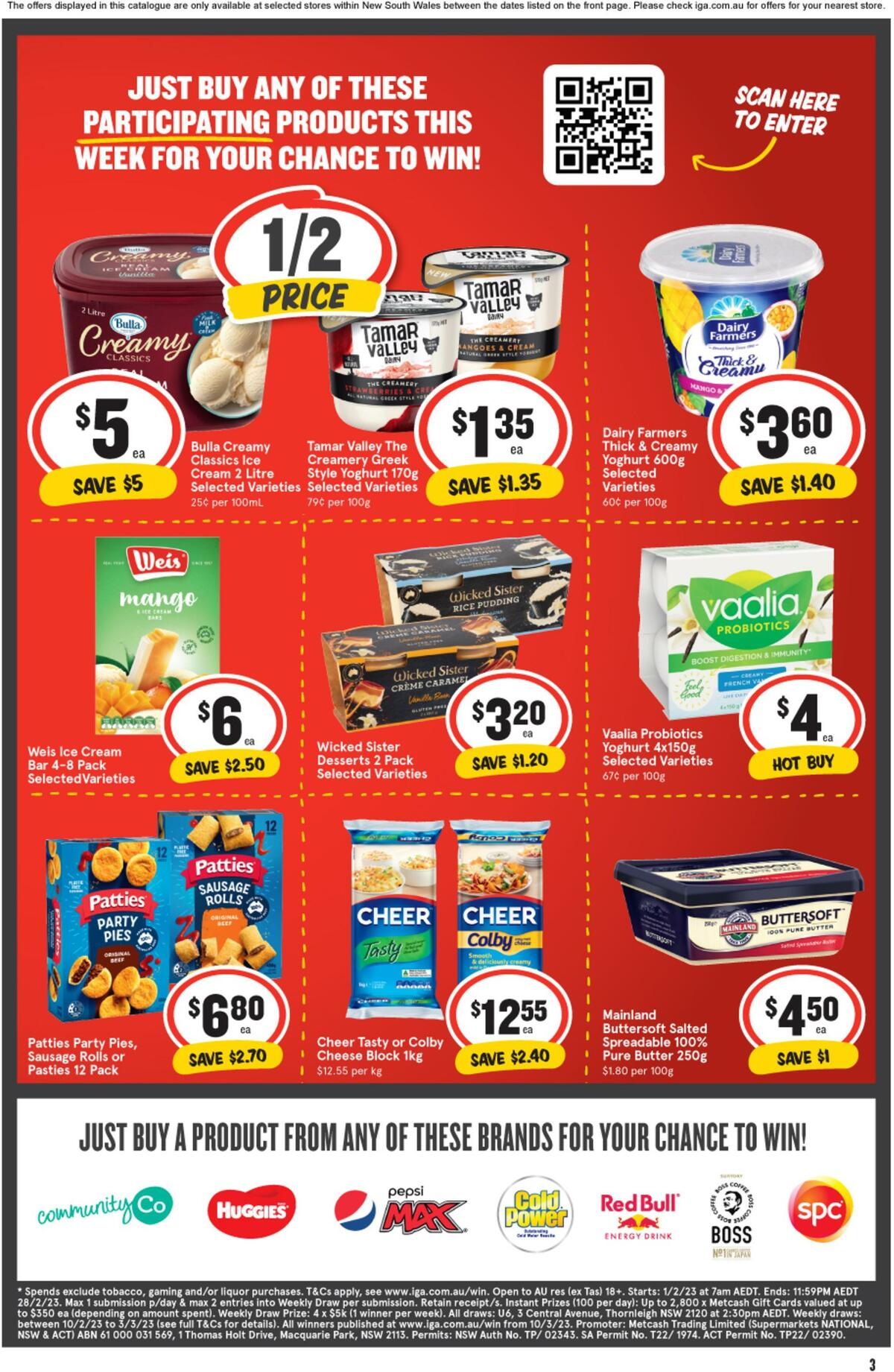 IGA Catalogues from 8 February