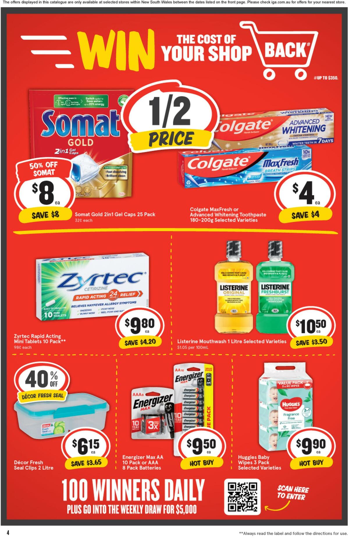 IGA Catalogues from 8 February