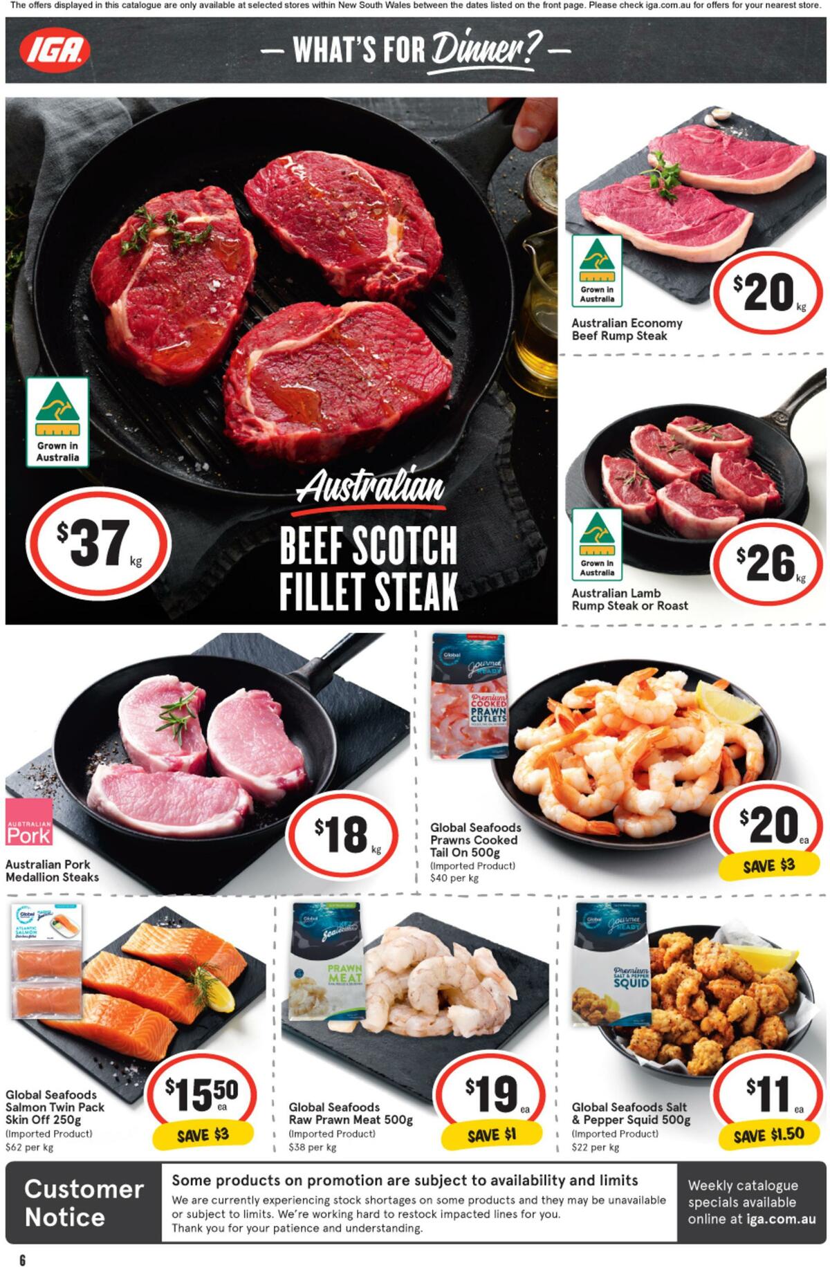 IGA Catalogues from 8 February