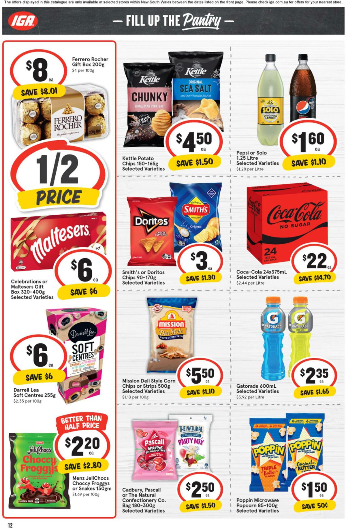 IGA Catalogues from 8 February