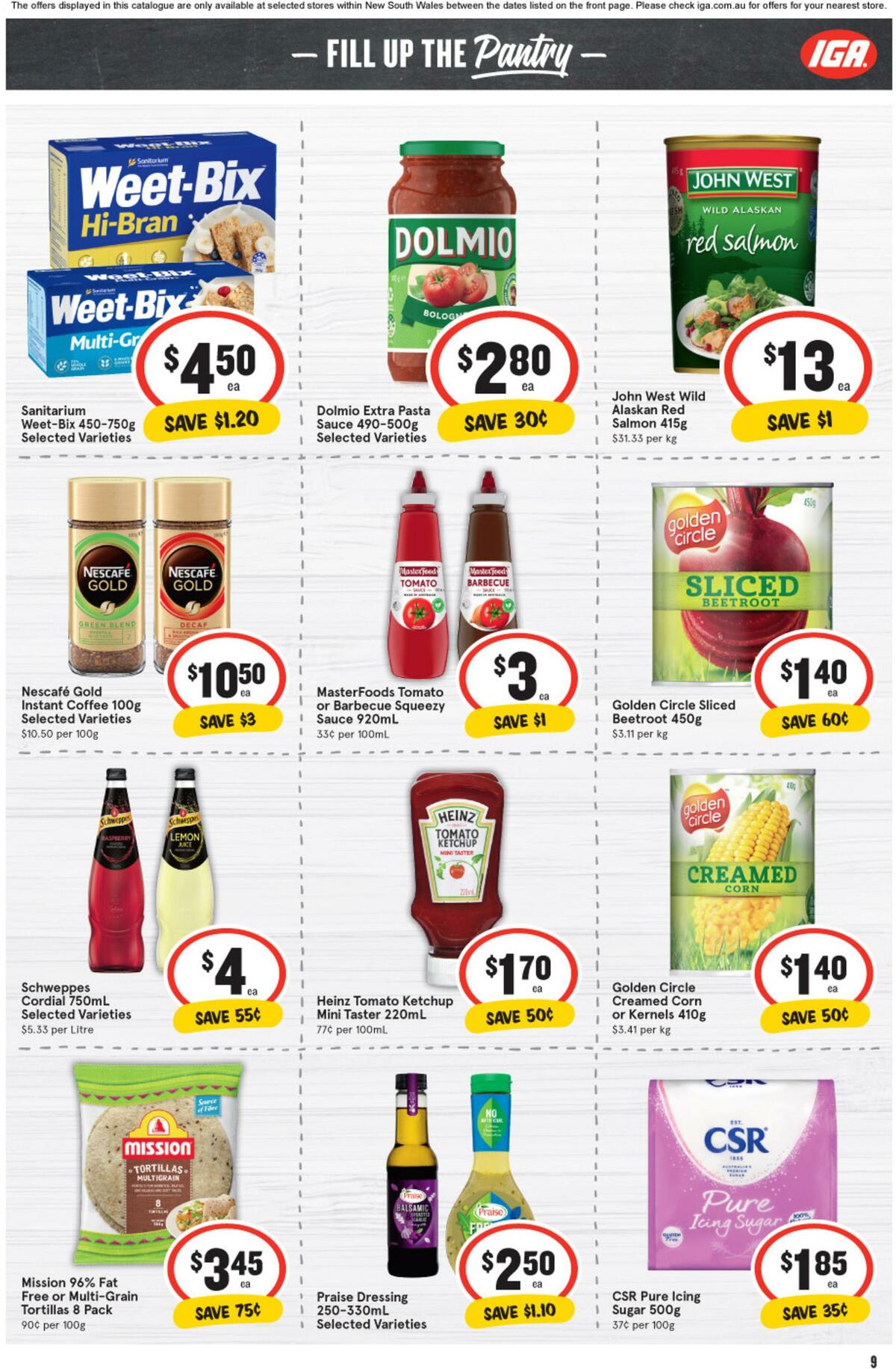 IGA Catalogues from 15 February