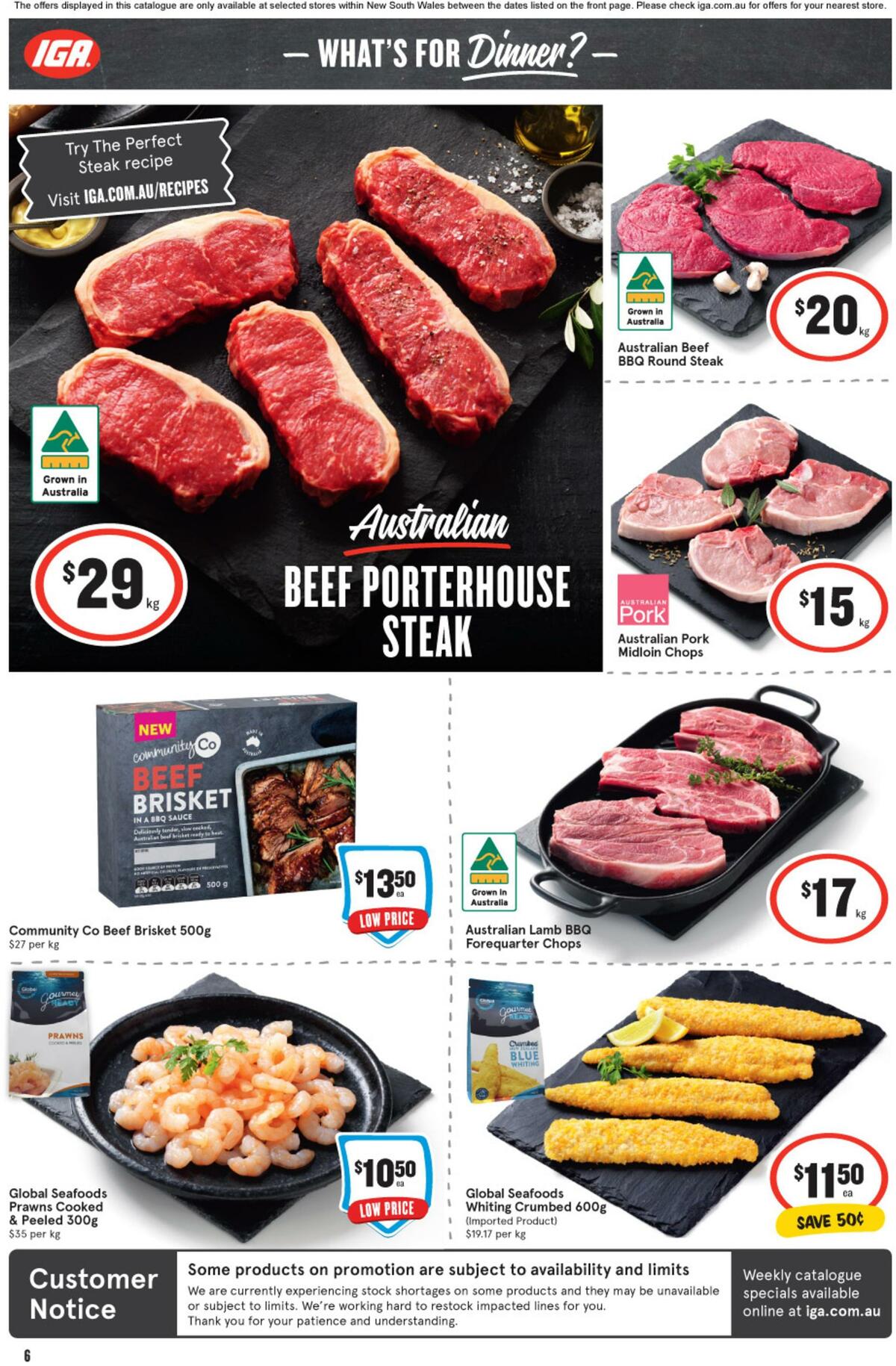 IGA Catalogues from 15 February