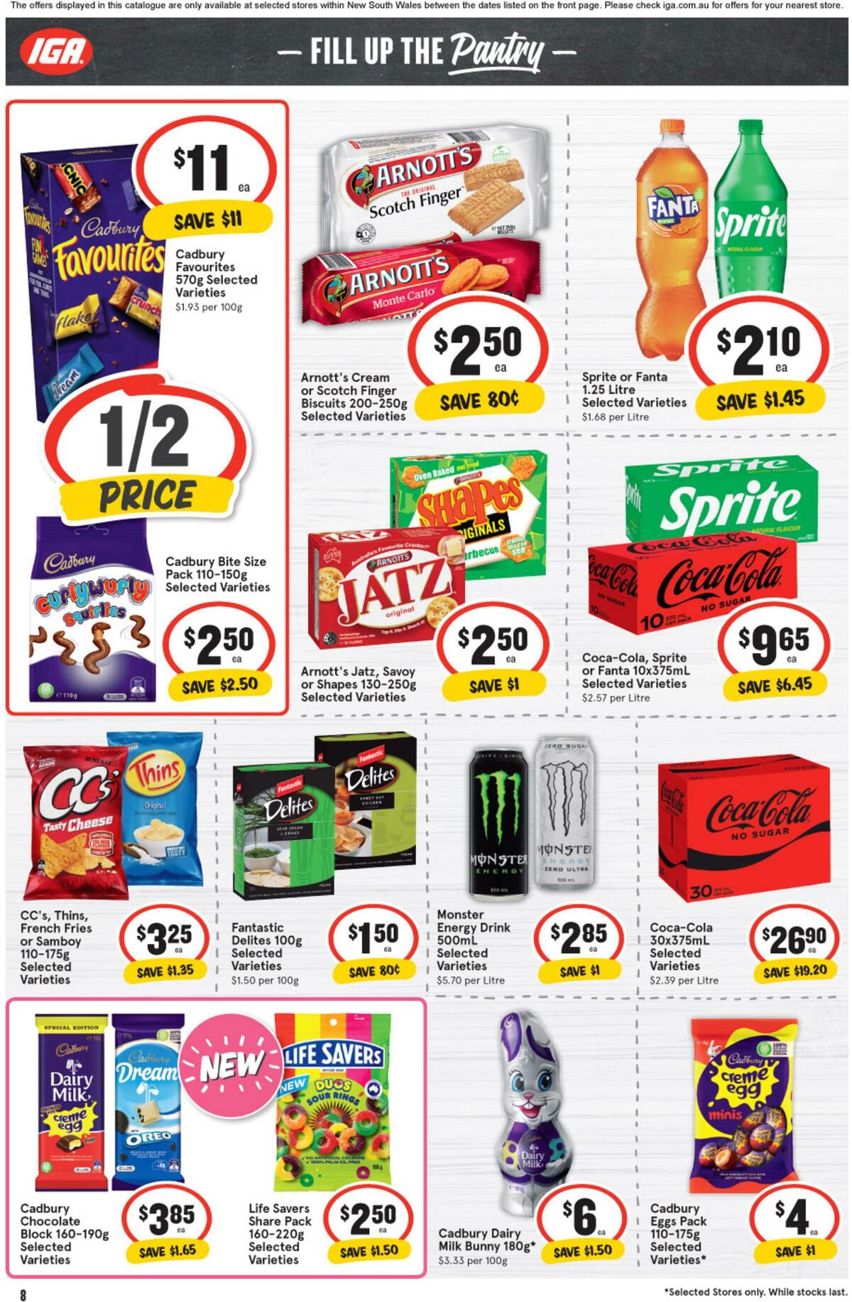 IGA Catalogues from 15 February