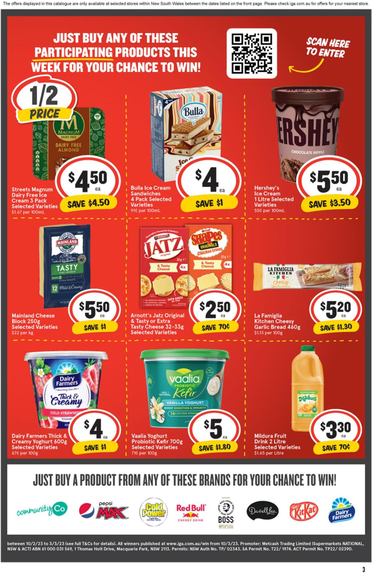 IGA Catalogues from 22 February
