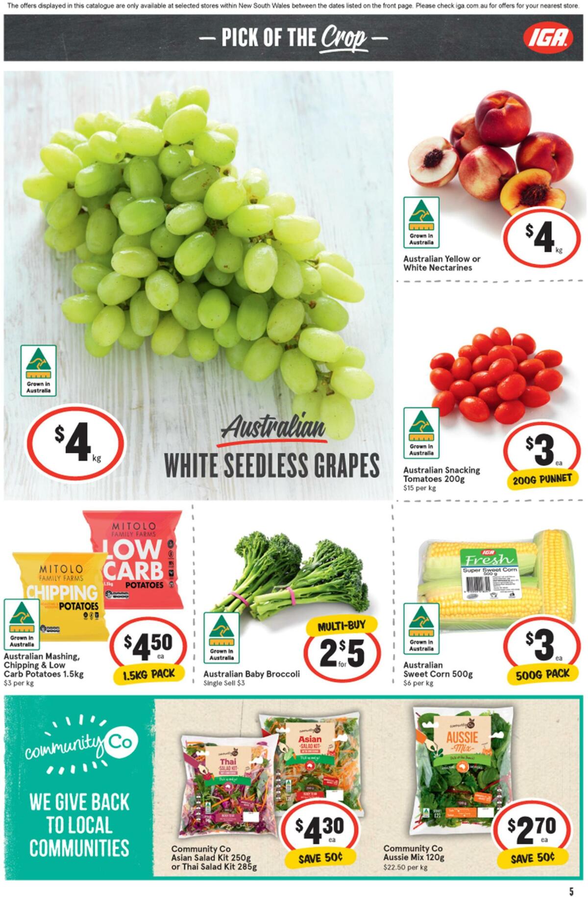 IGA Catalogues from 22 February