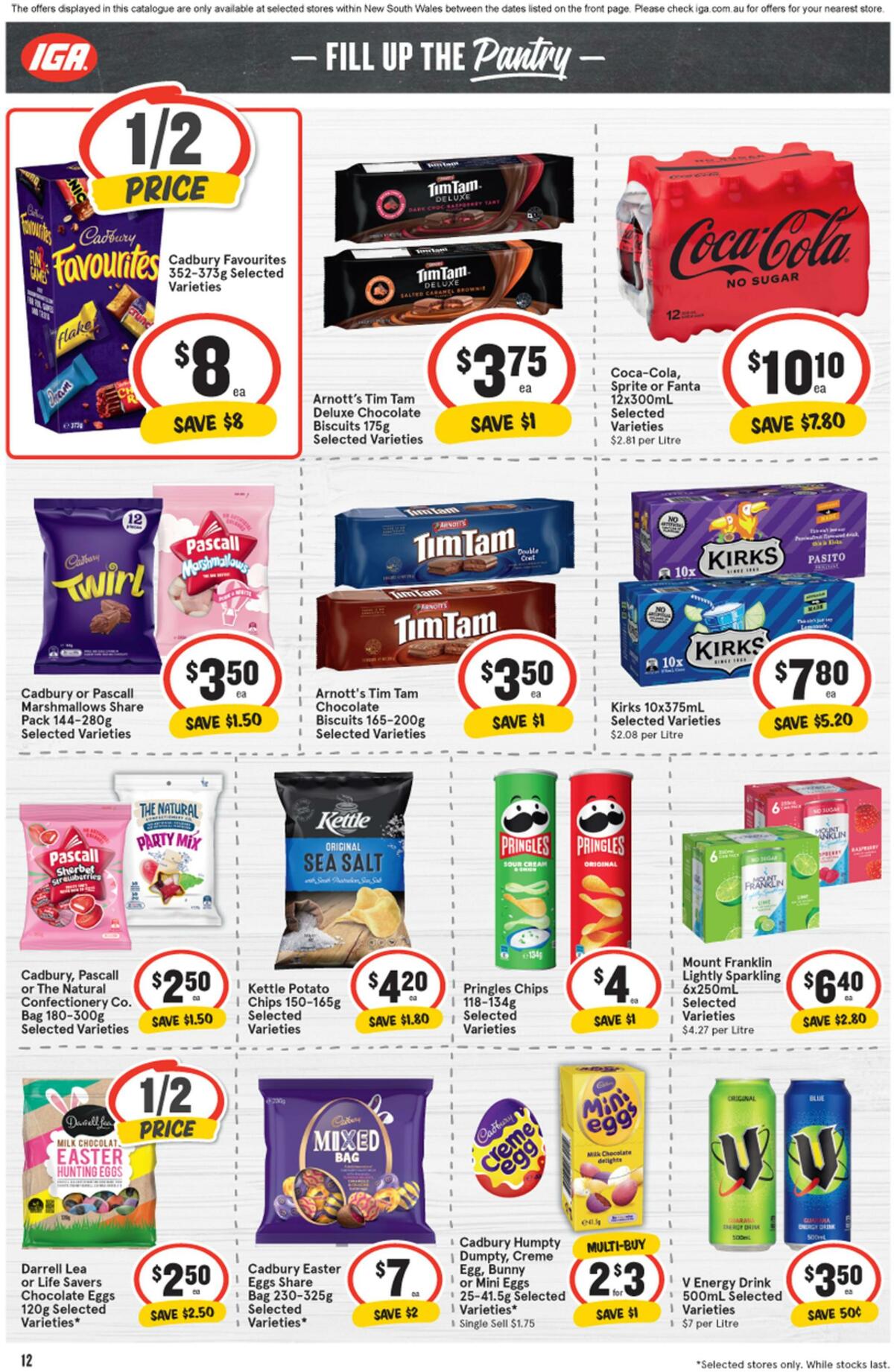 IGA Catalogues from 22 February