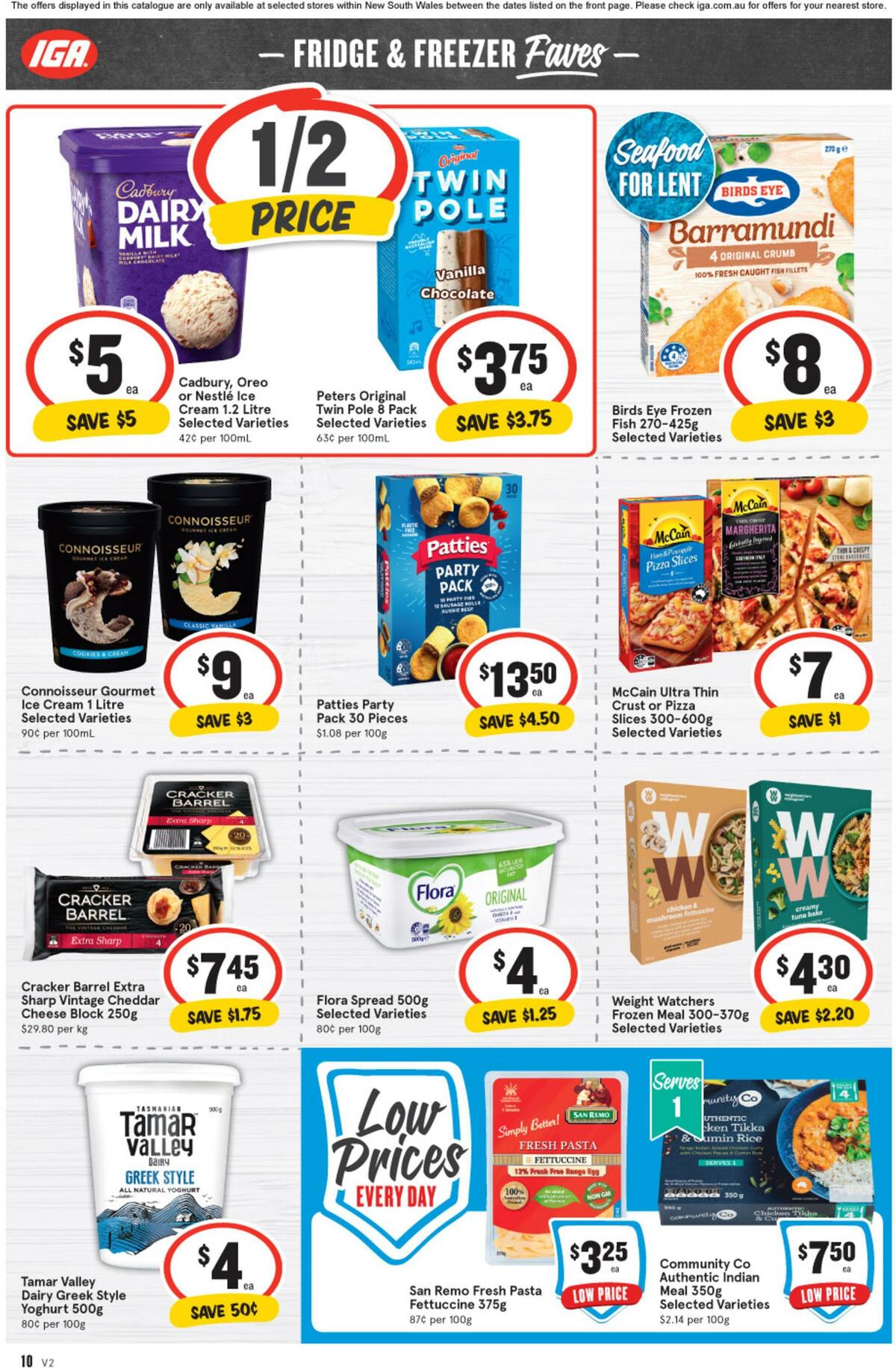 IGA Catalogues from 1 March