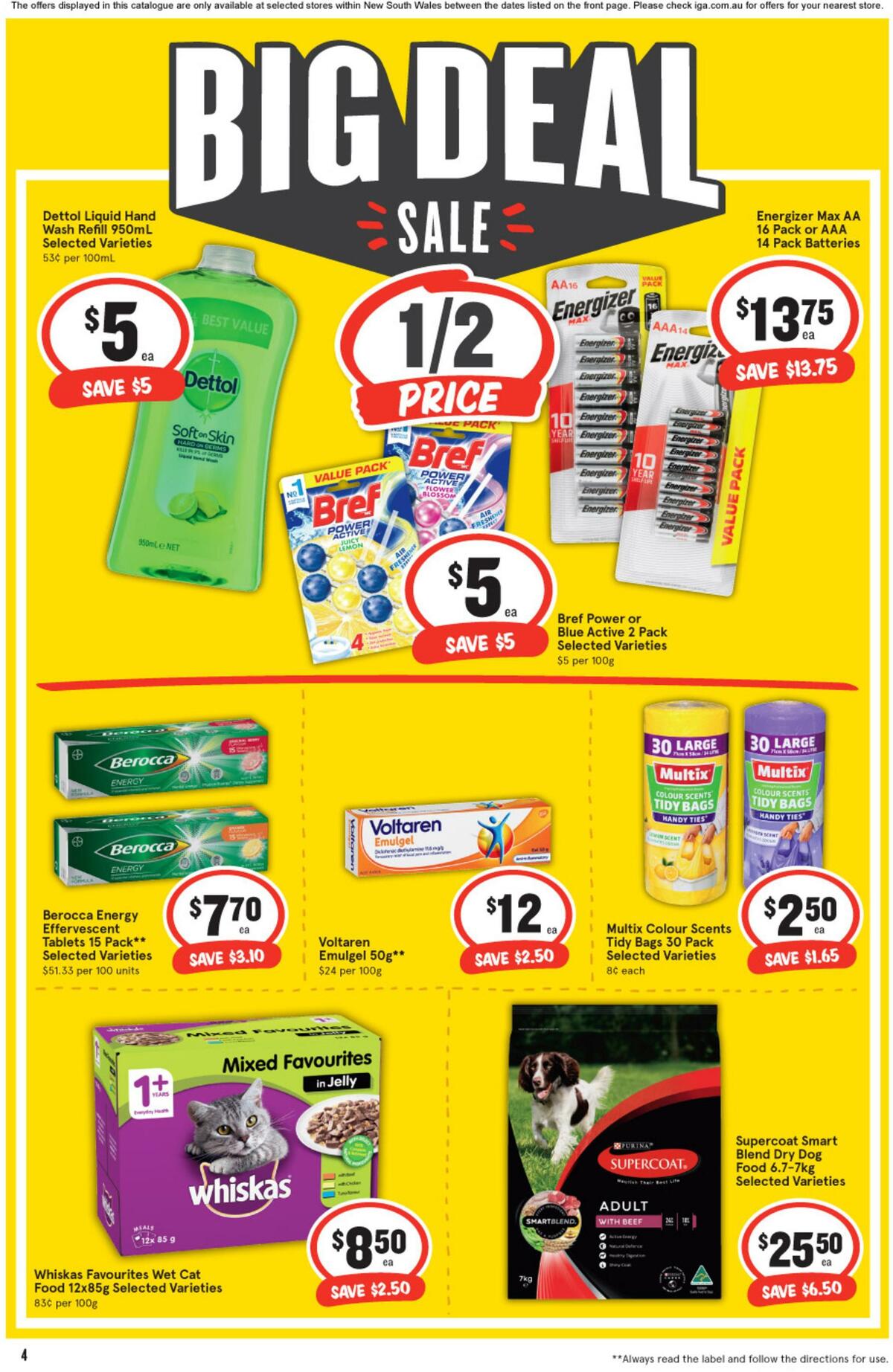 IGA Catalogues from 1 March