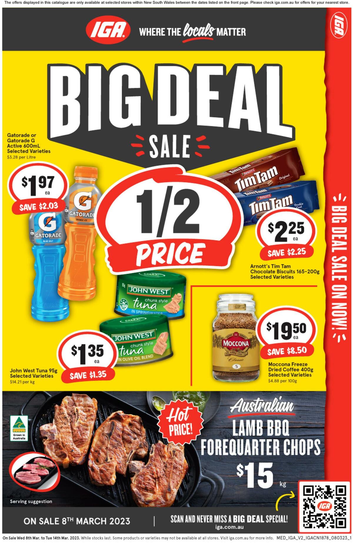 IGA Catalogues from 8 March