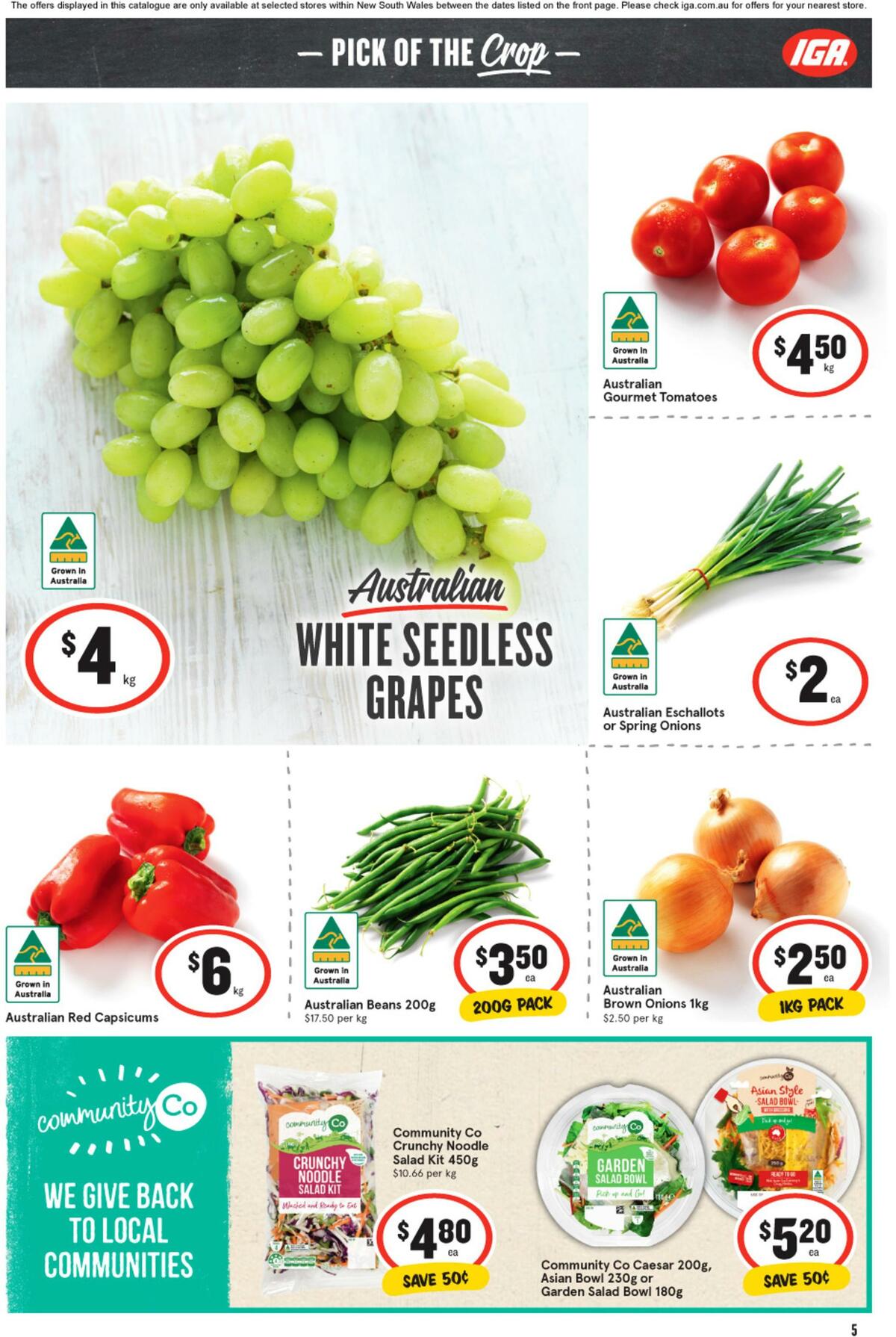 IGA Catalogues from 8 March