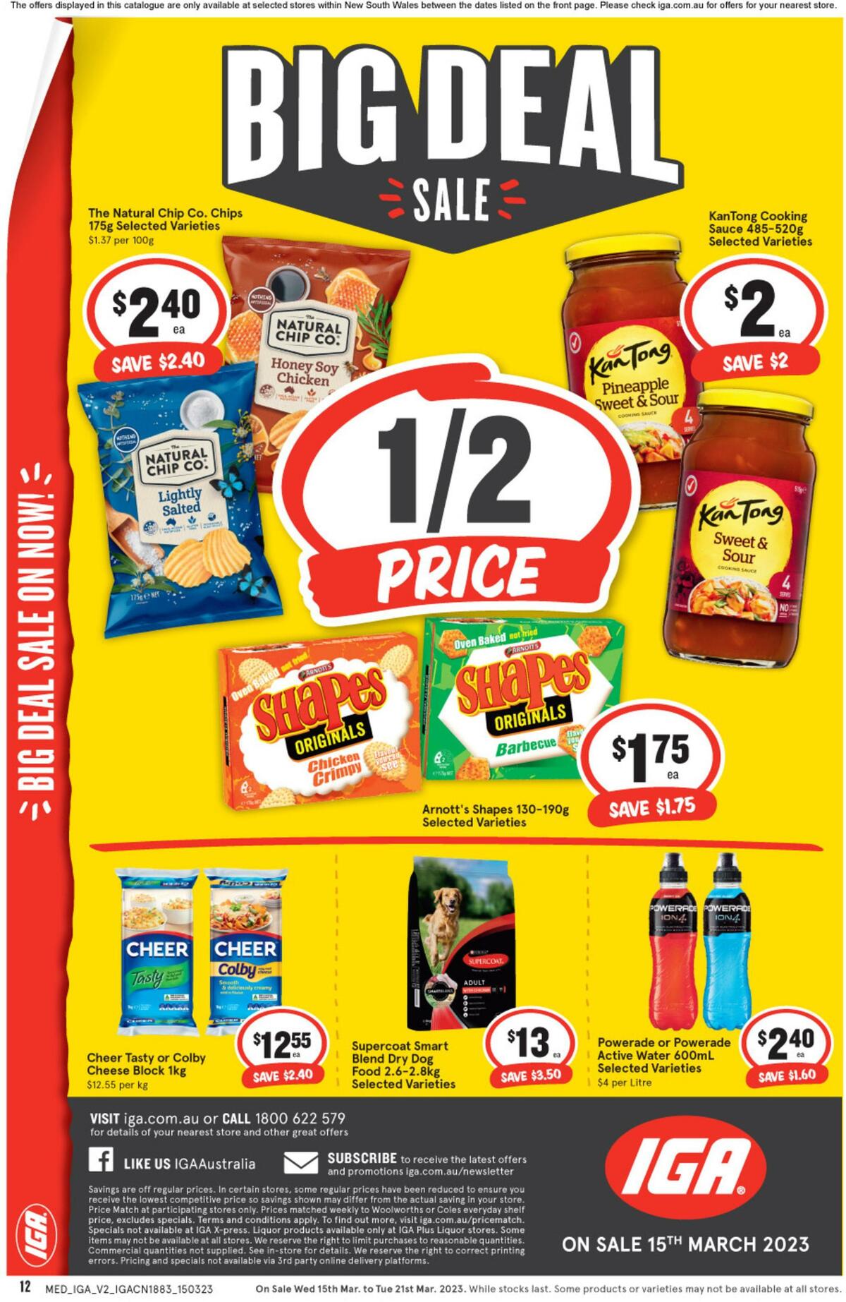 IGA Catalogues from 15 March