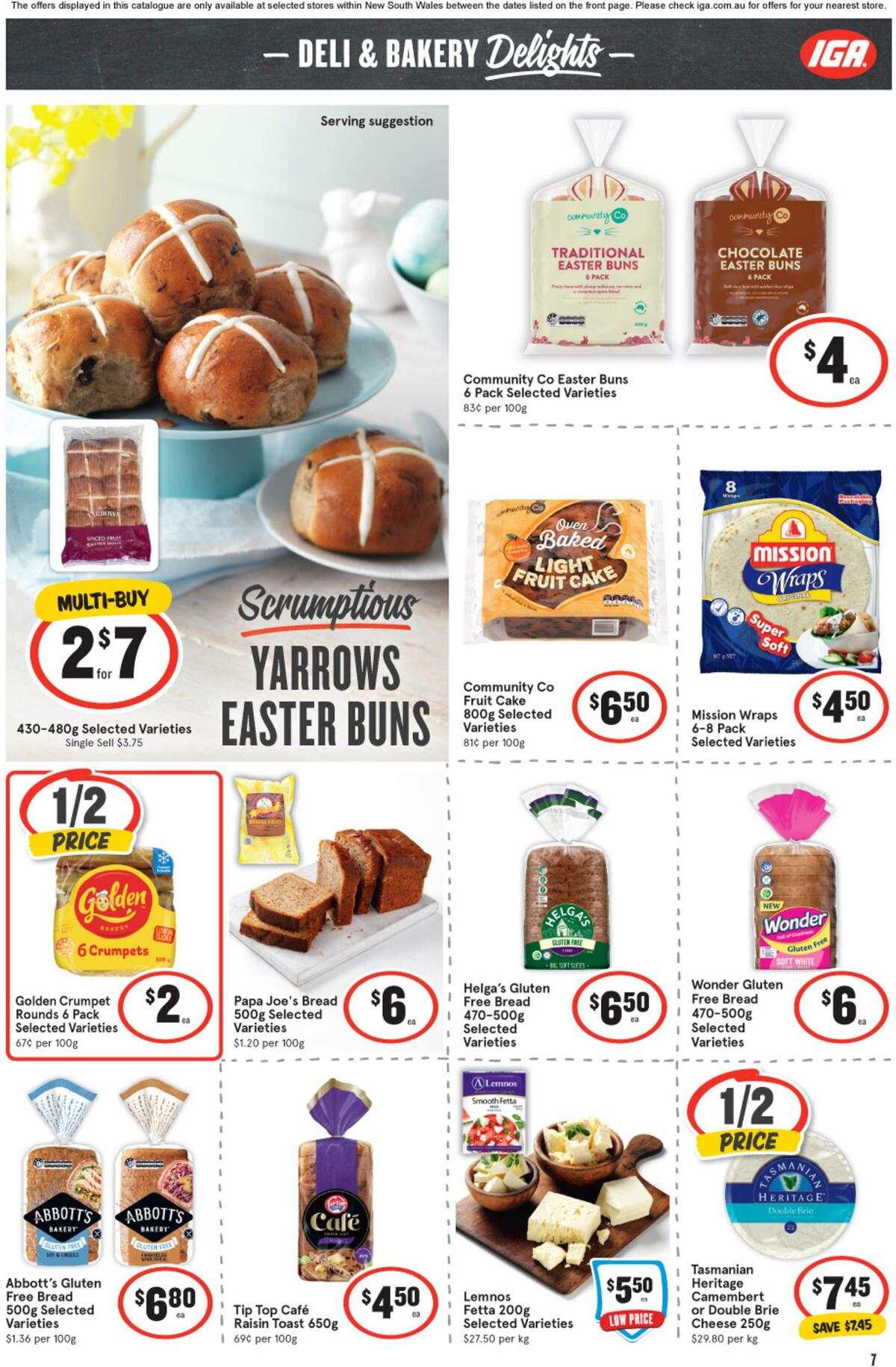 IGA Catalogues from 15 March