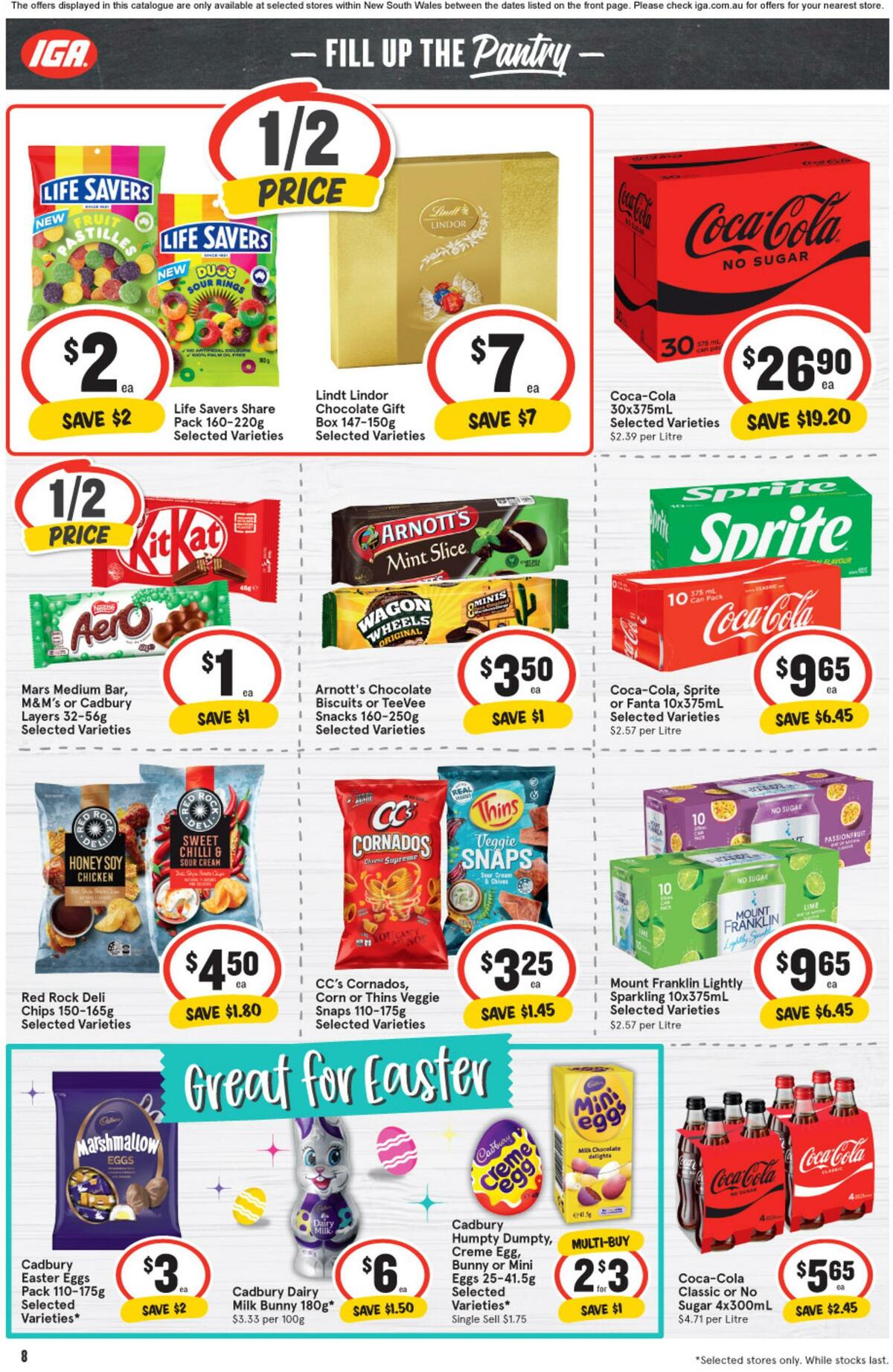 IGA Catalogues from 15 March
