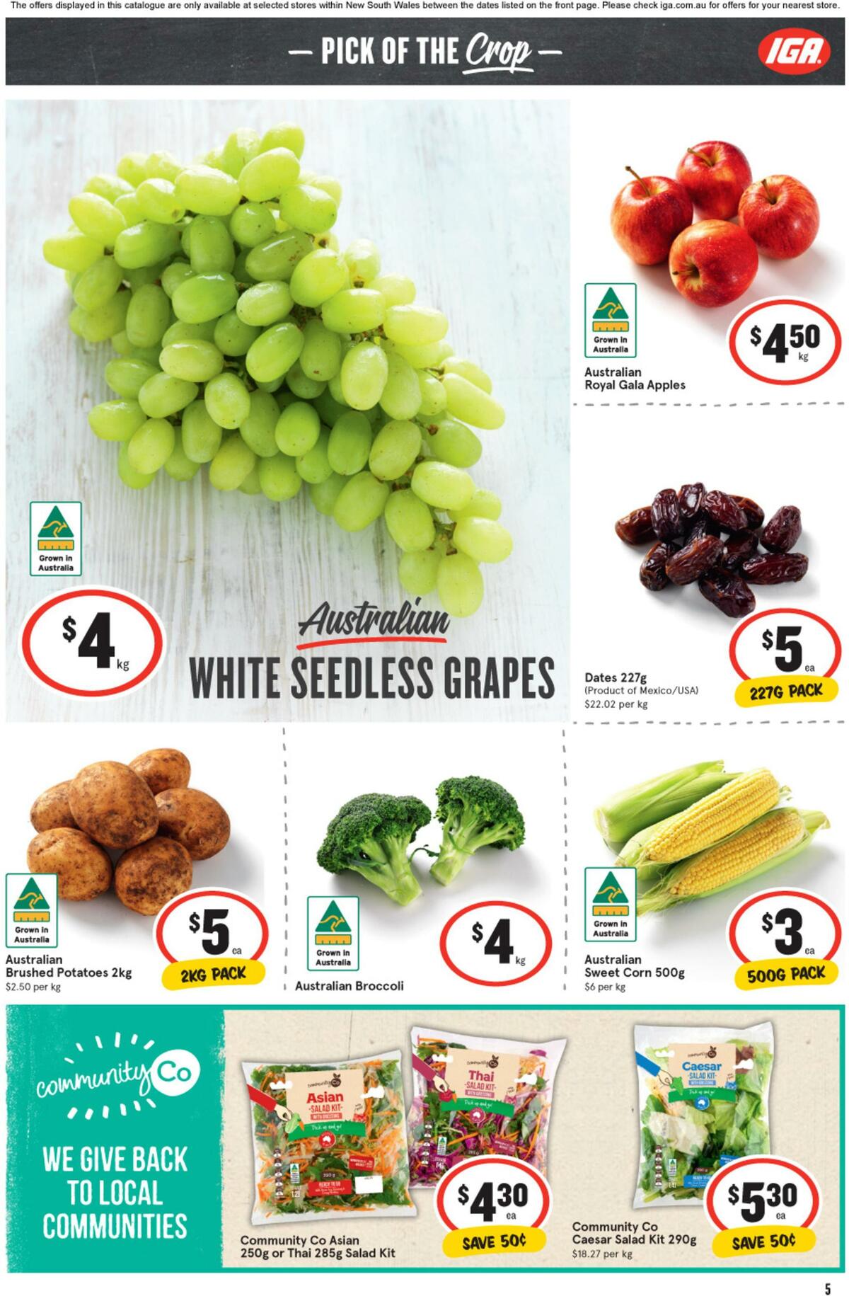 IGA Catalogues from 22 March