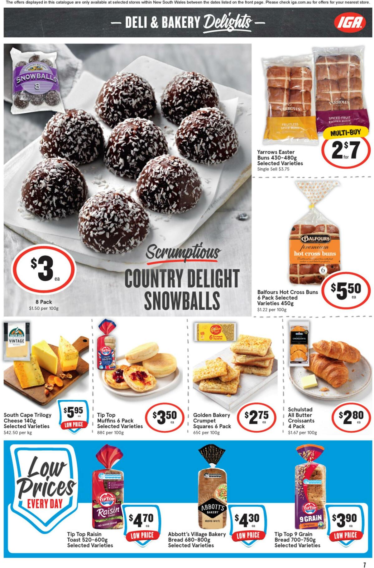 IGA Catalogues from 22 March