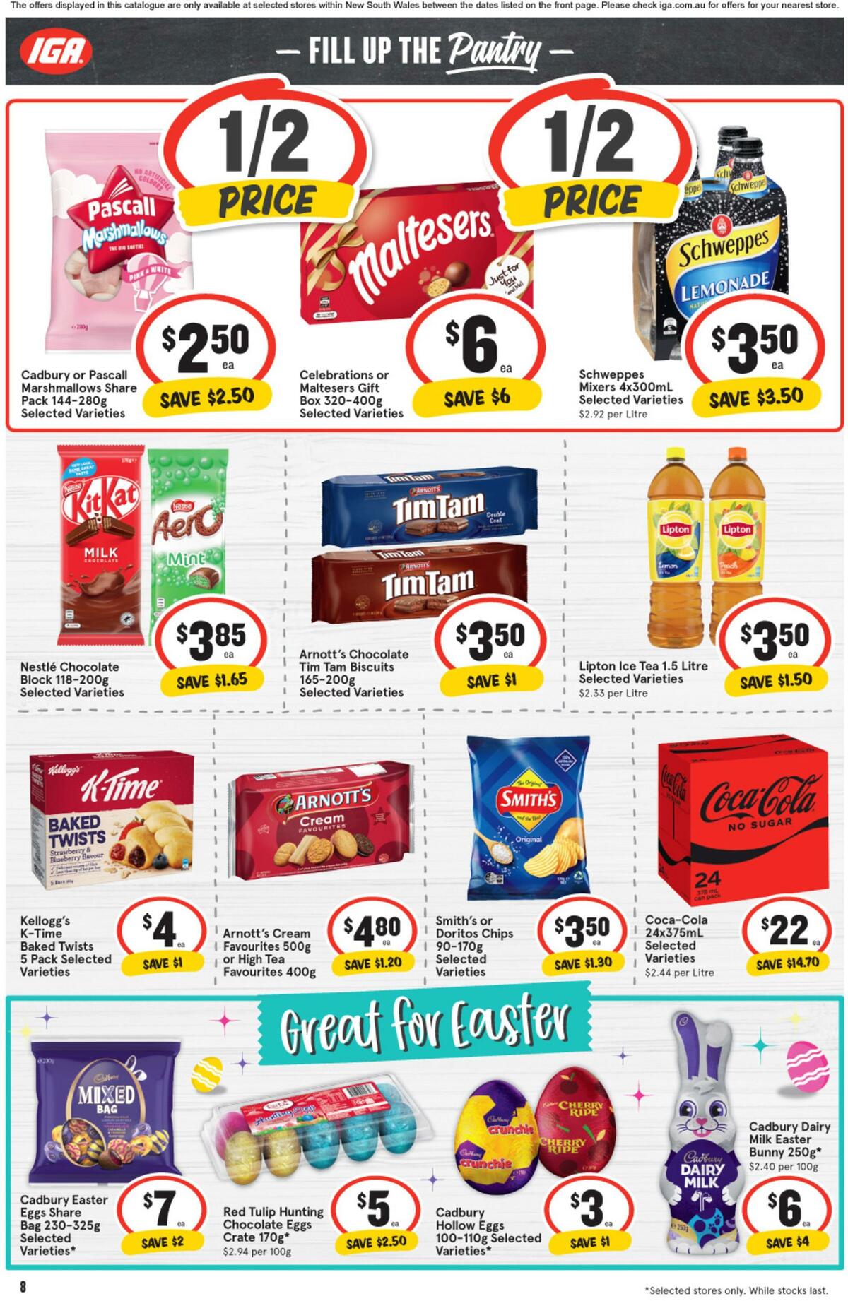 IGA Catalogues from 22 March