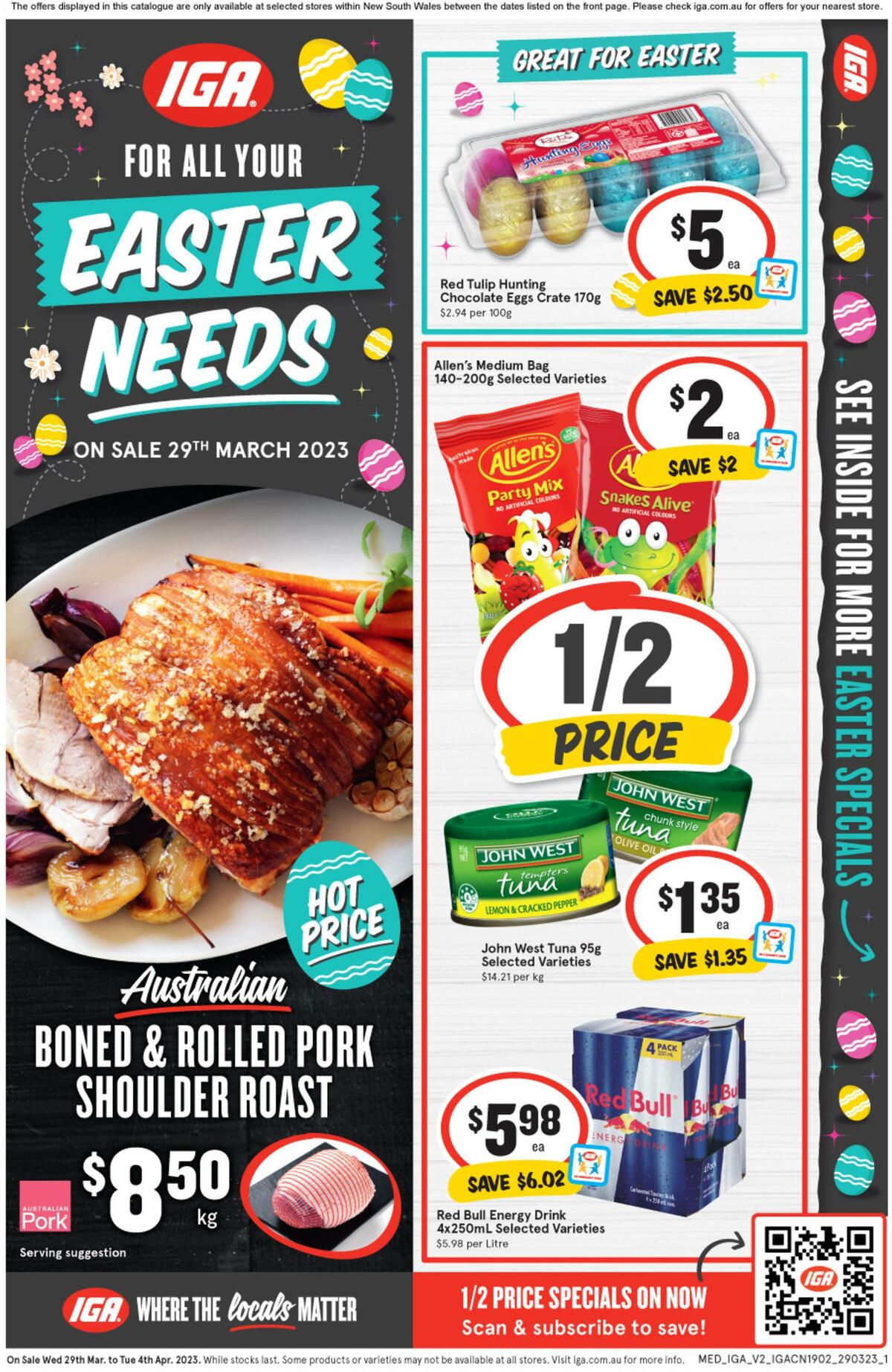 IGA Catalogues from 29 March