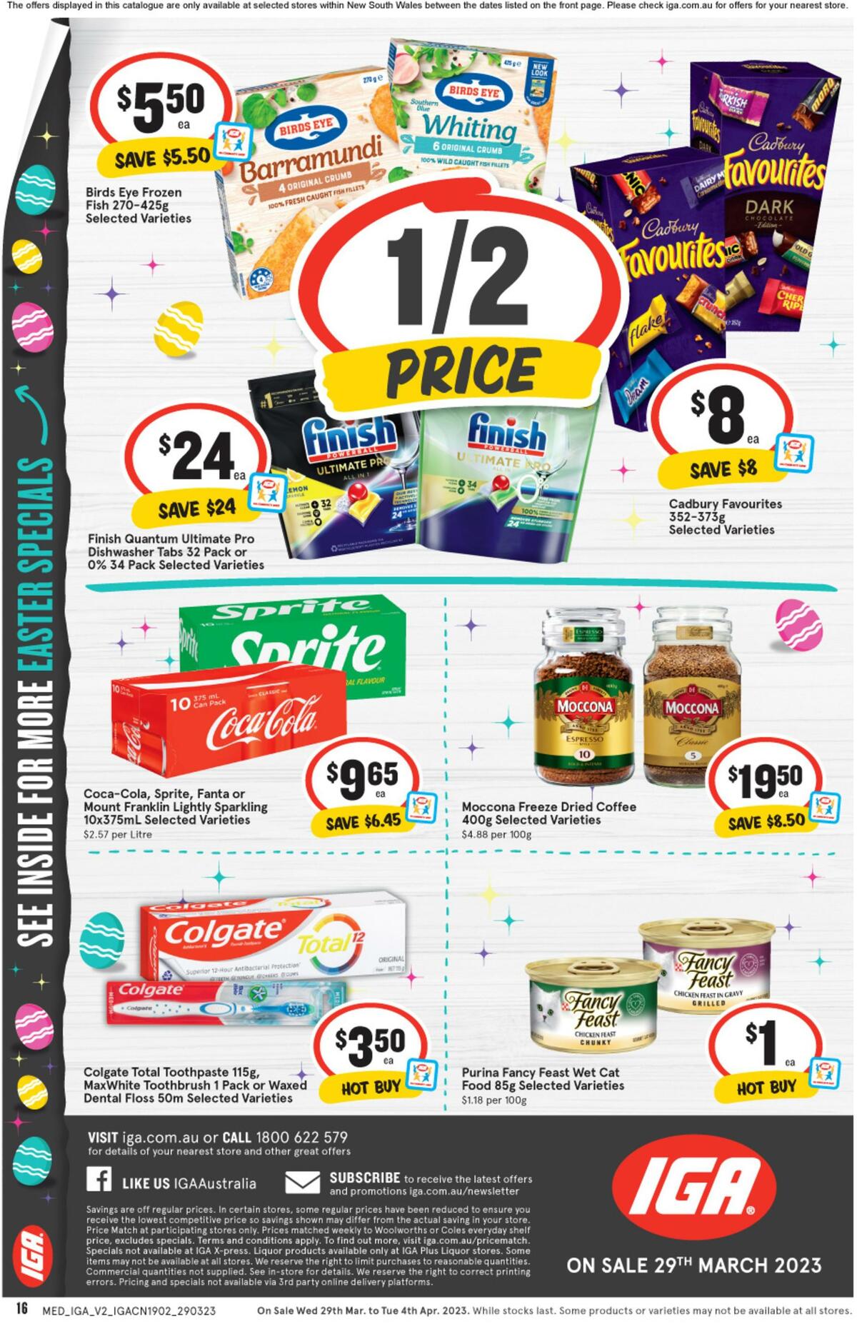 IGA Catalogues from 29 March