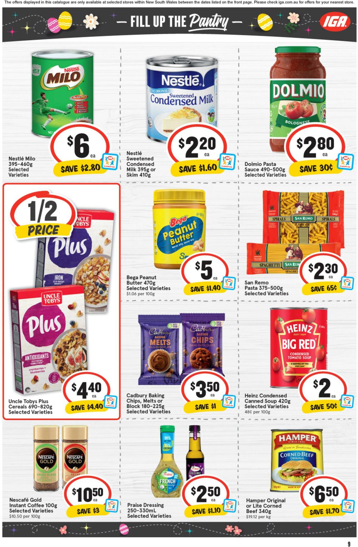 IGA Catalogues from 5 April