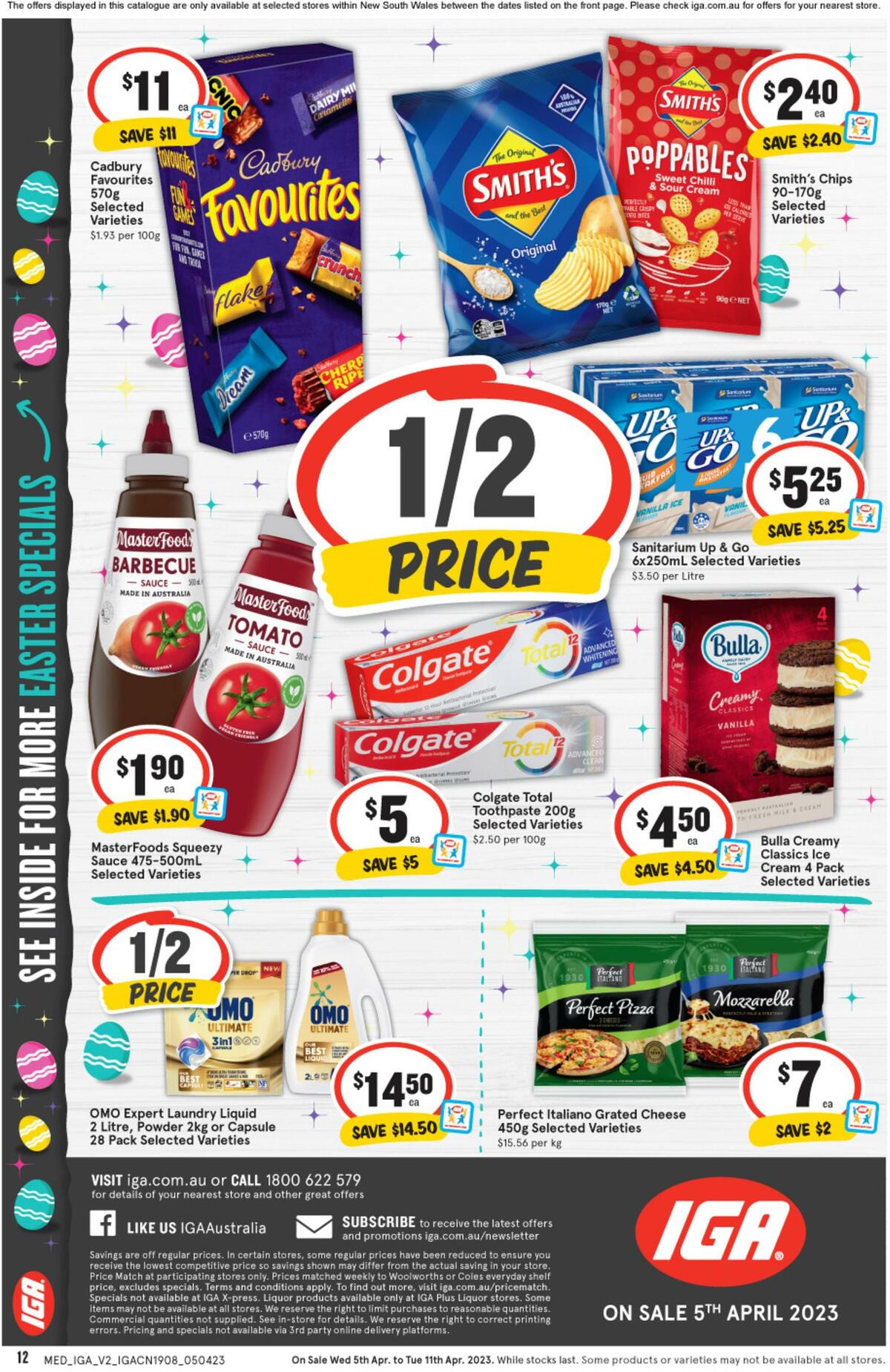 IGA Catalogues from 5 April
