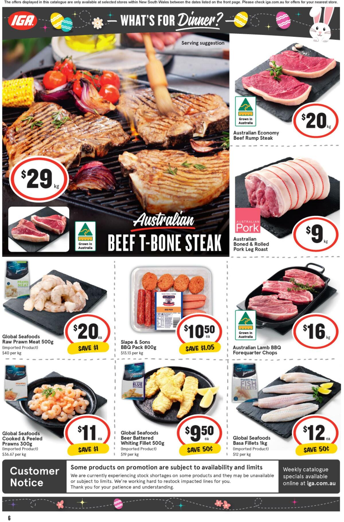 IGA Catalogues from 5 April
