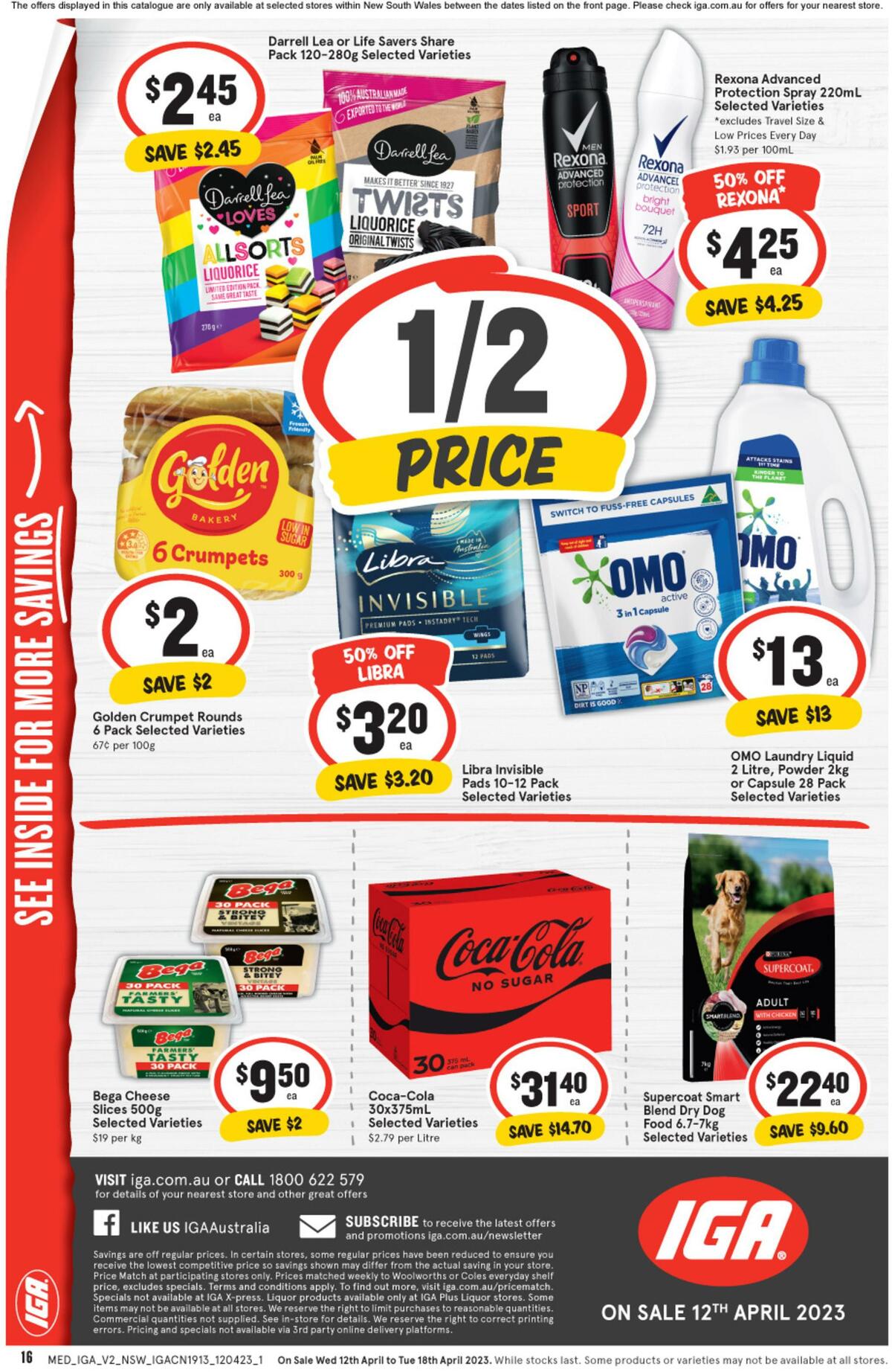 IGA Catalogues from 1 January