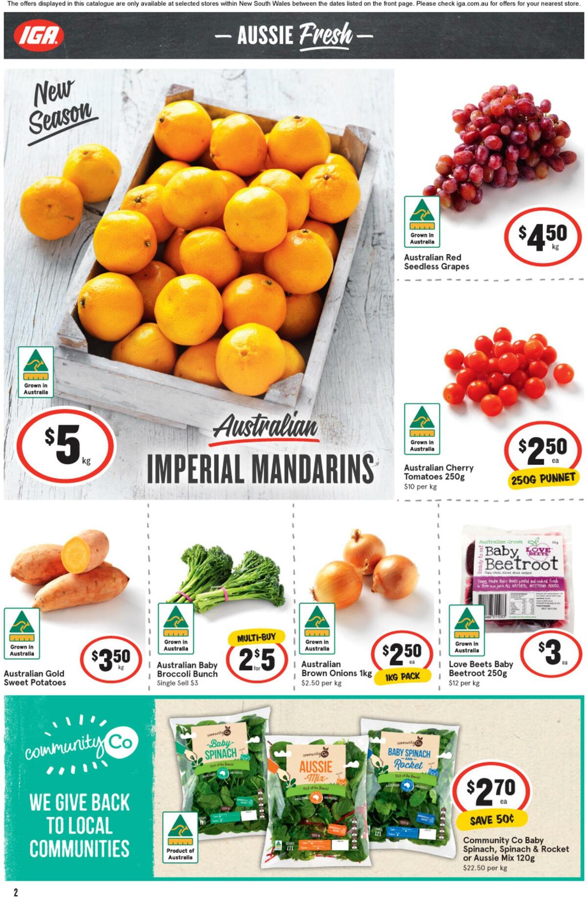 IGA Catalogues from 1 January