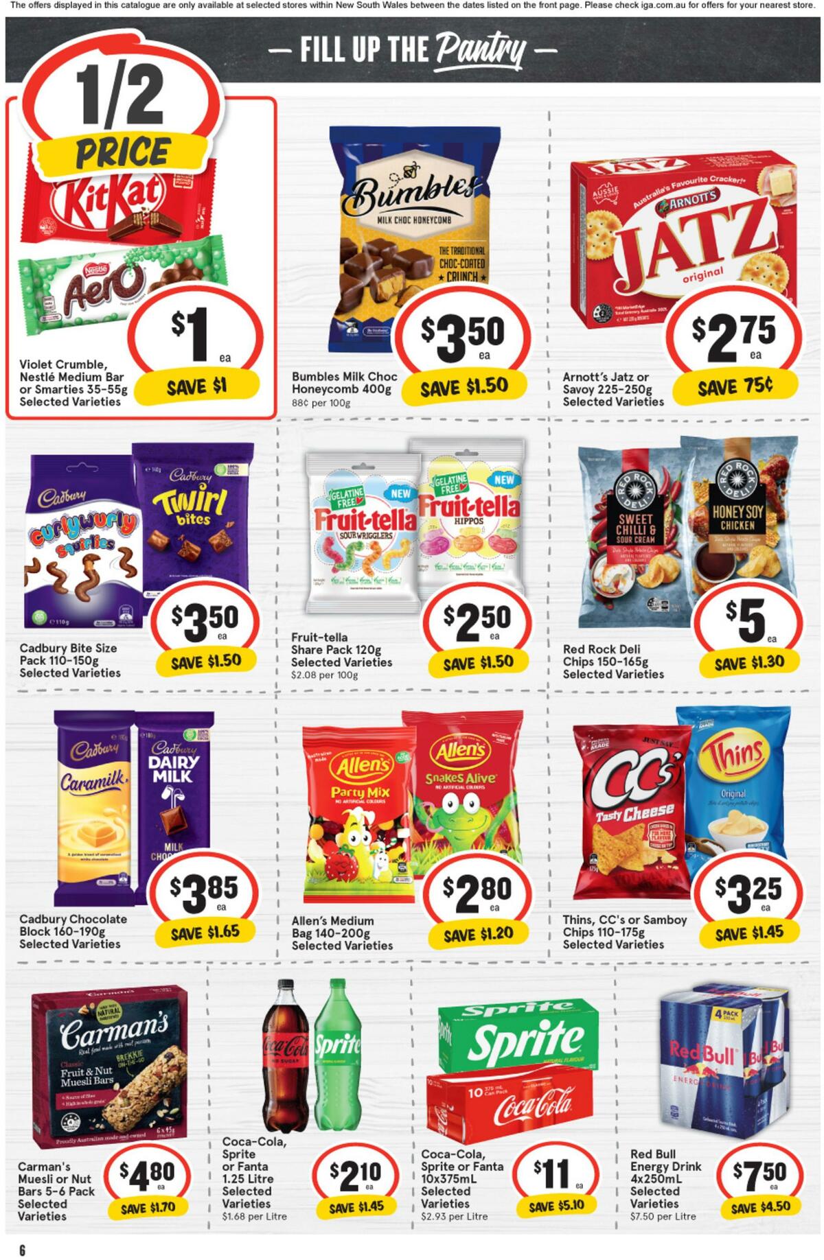 IGA Catalogues from 1 January