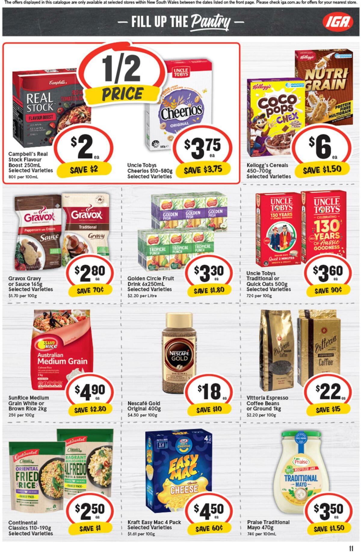 IGA Catalogues from 19 April