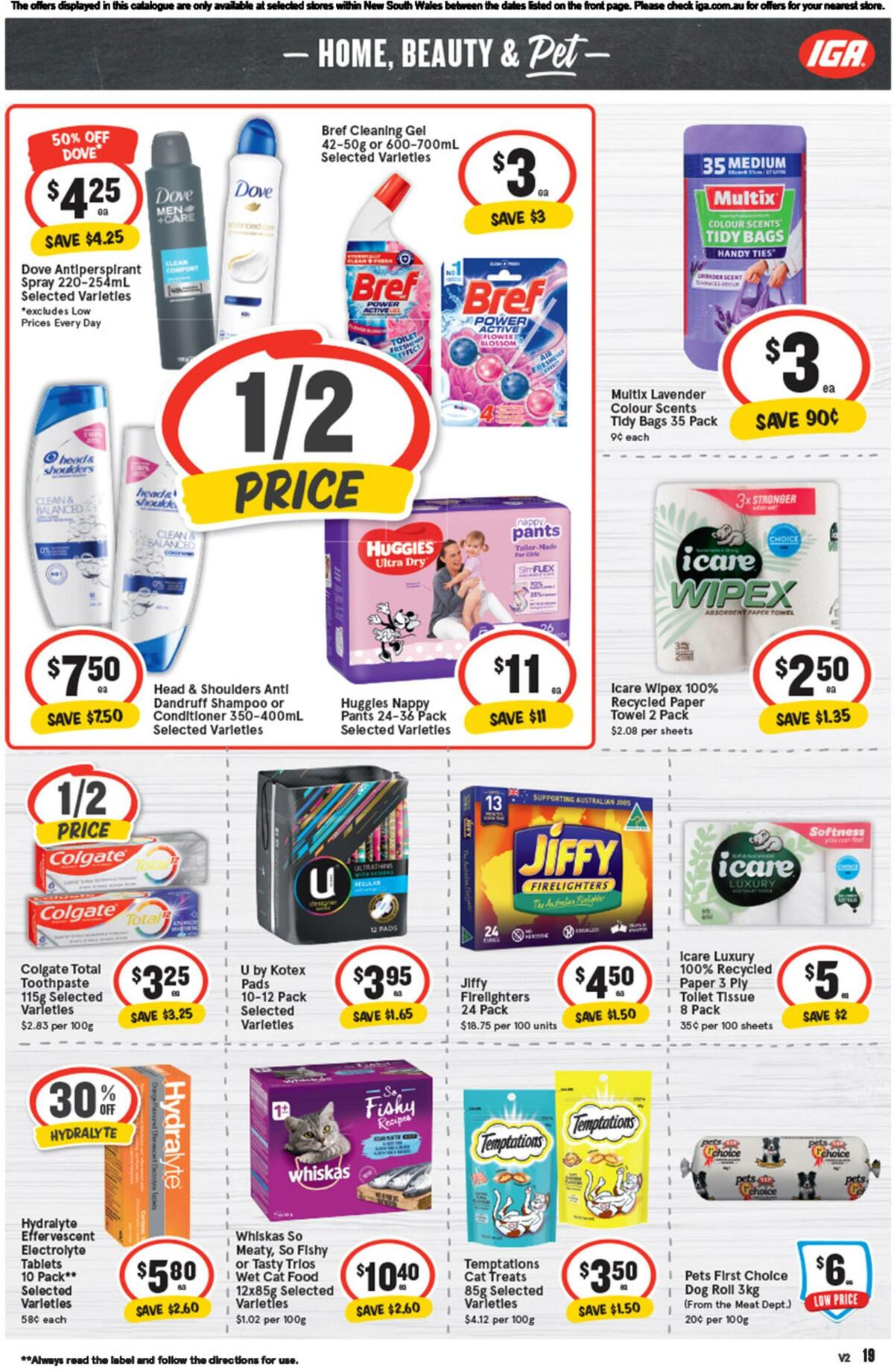 IGA Catalogues from 19 April