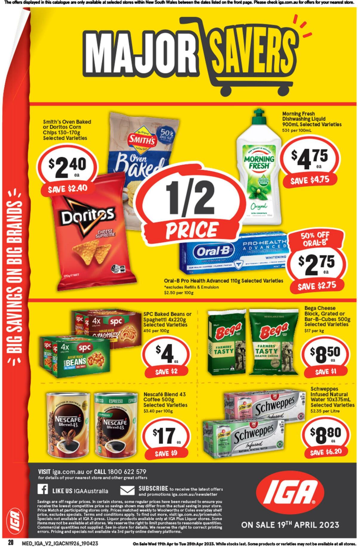 IGA Catalogues from 19 April