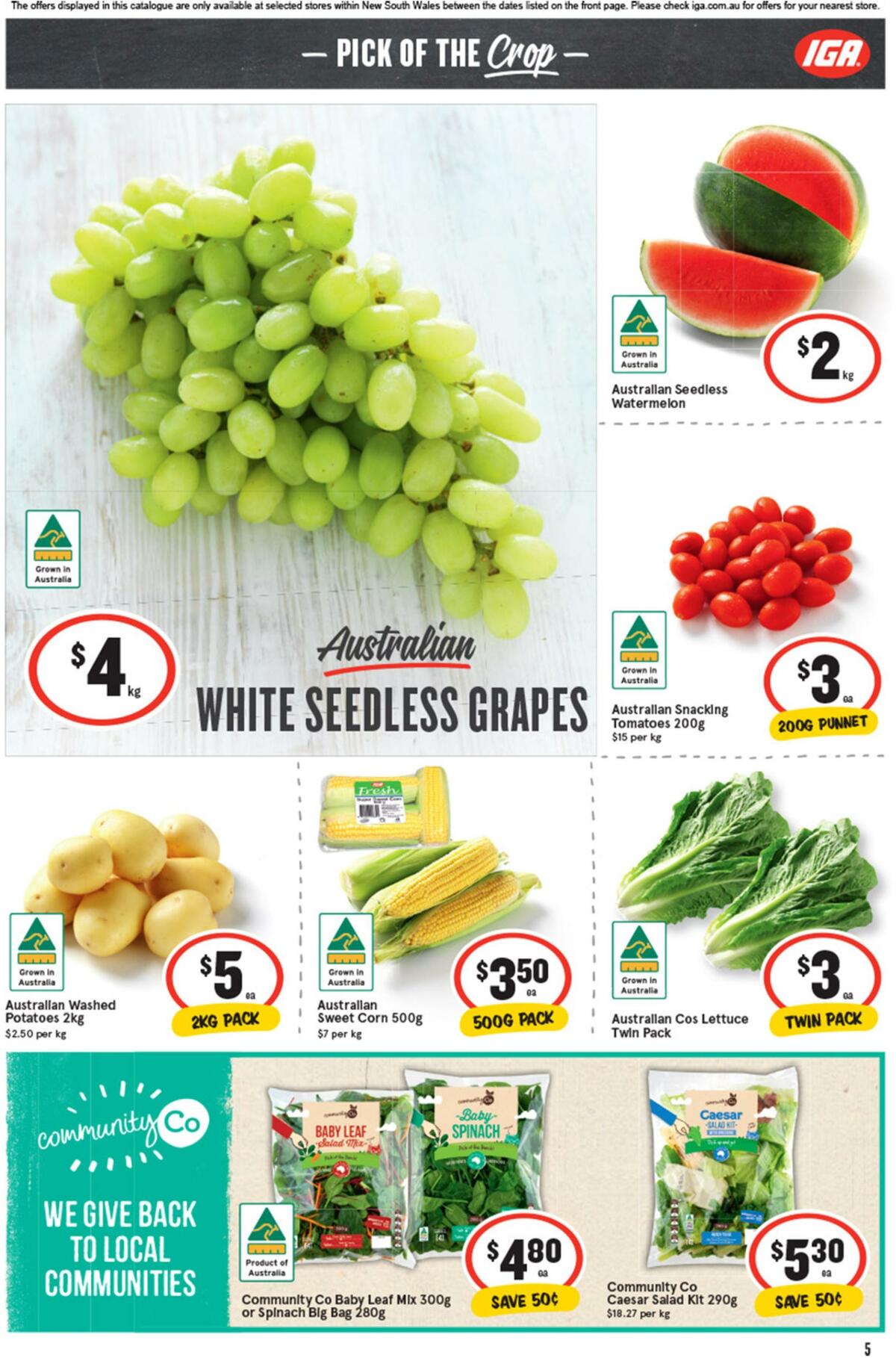 IGA Catalogues from 19 April