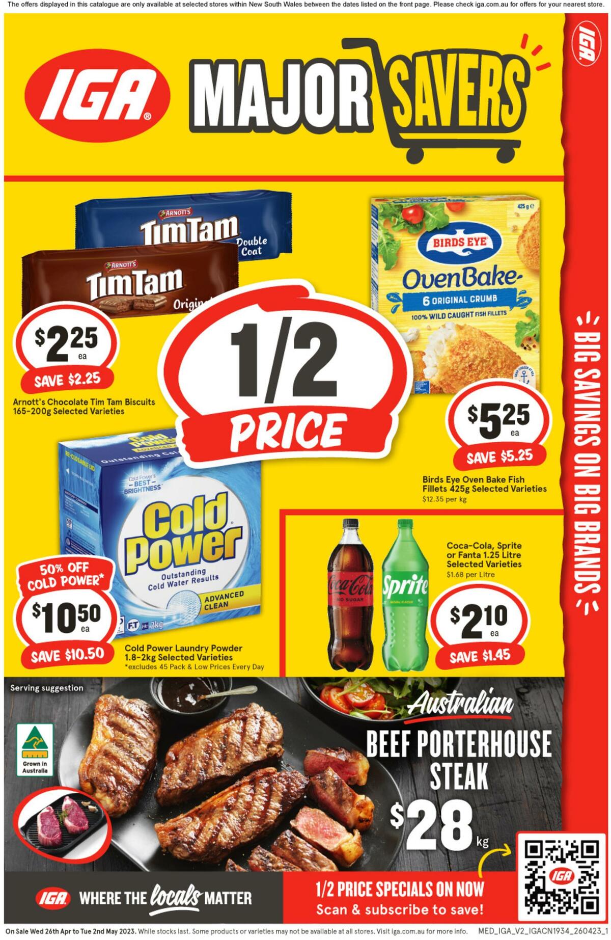 IGA Catalogues from 26 April