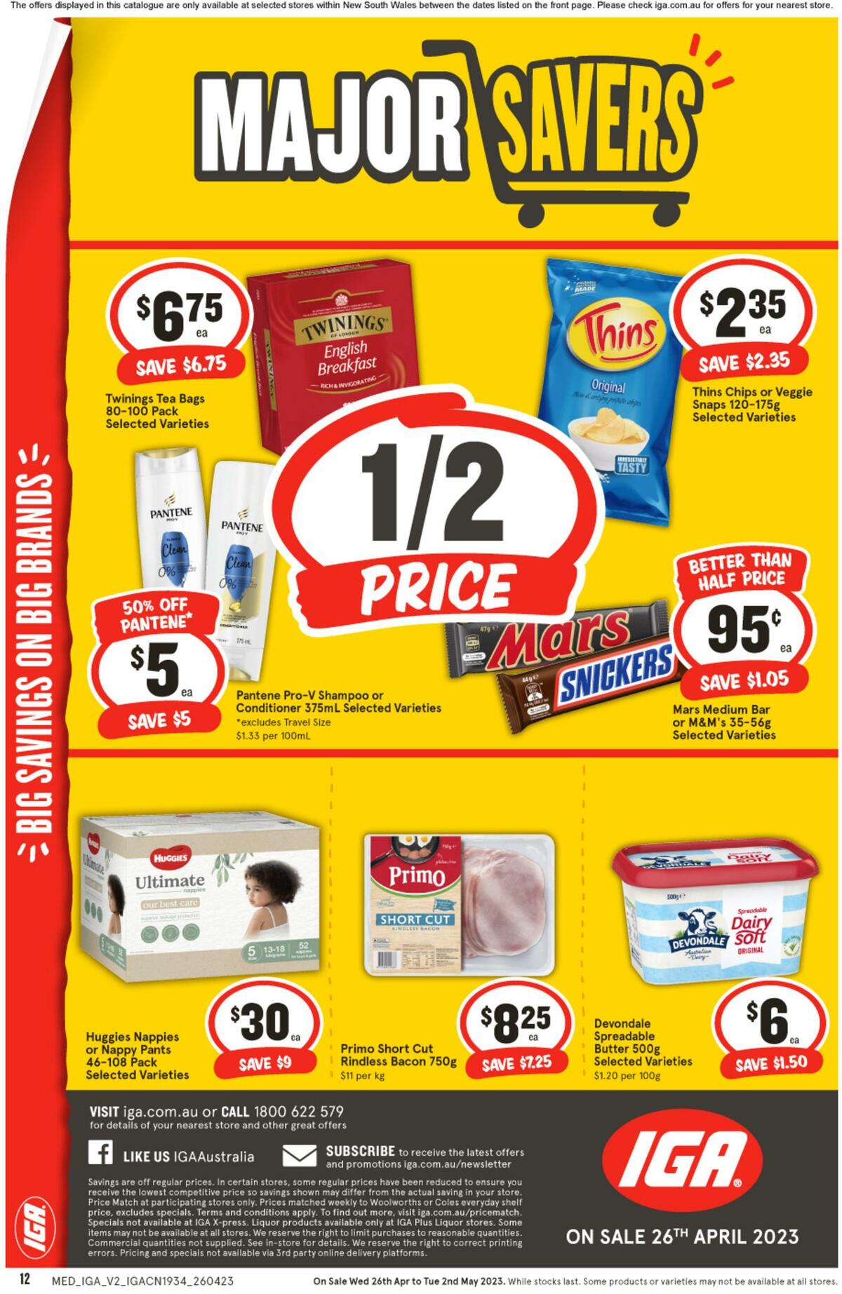 IGA Catalogues from 26 April