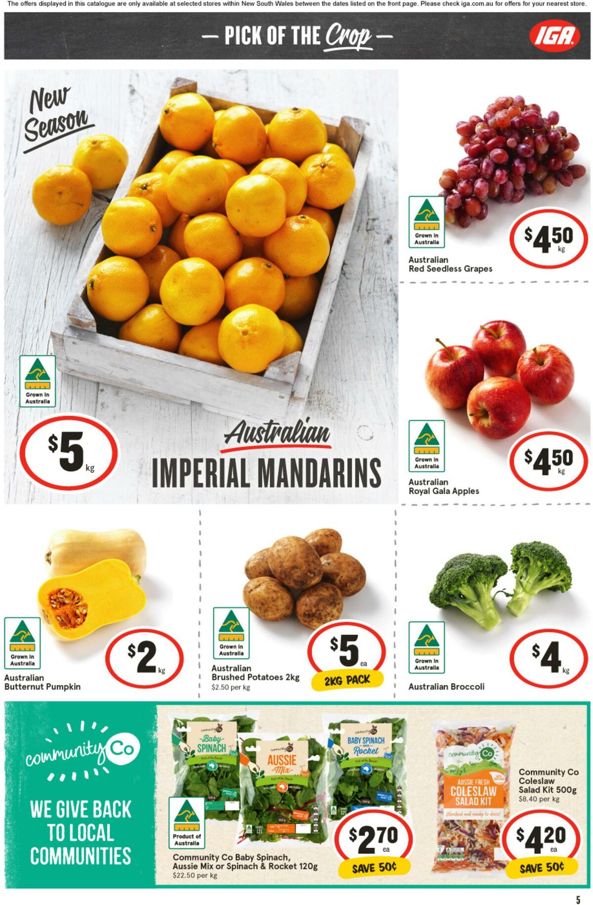 IGA Catalogues from 26 April