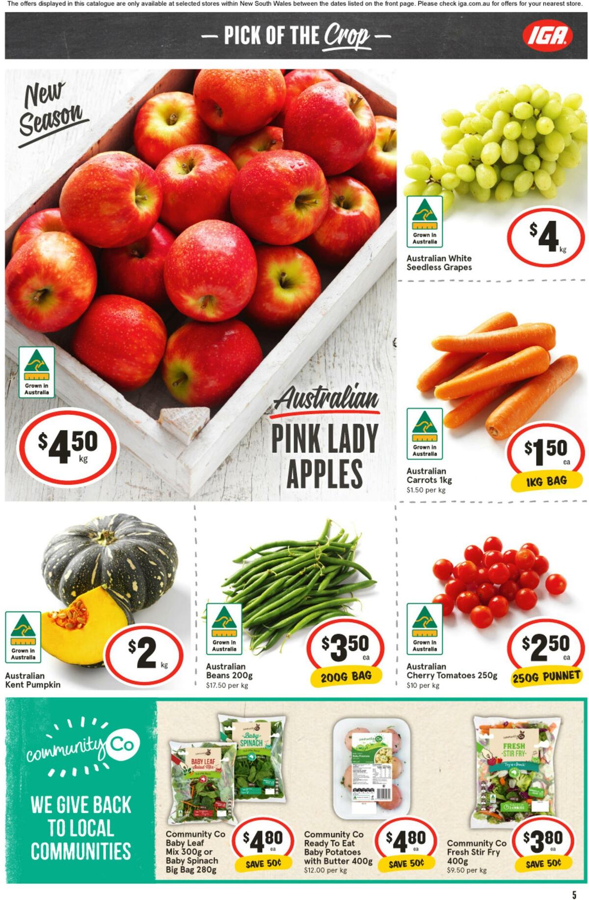 IGA Catalogues from 3 May