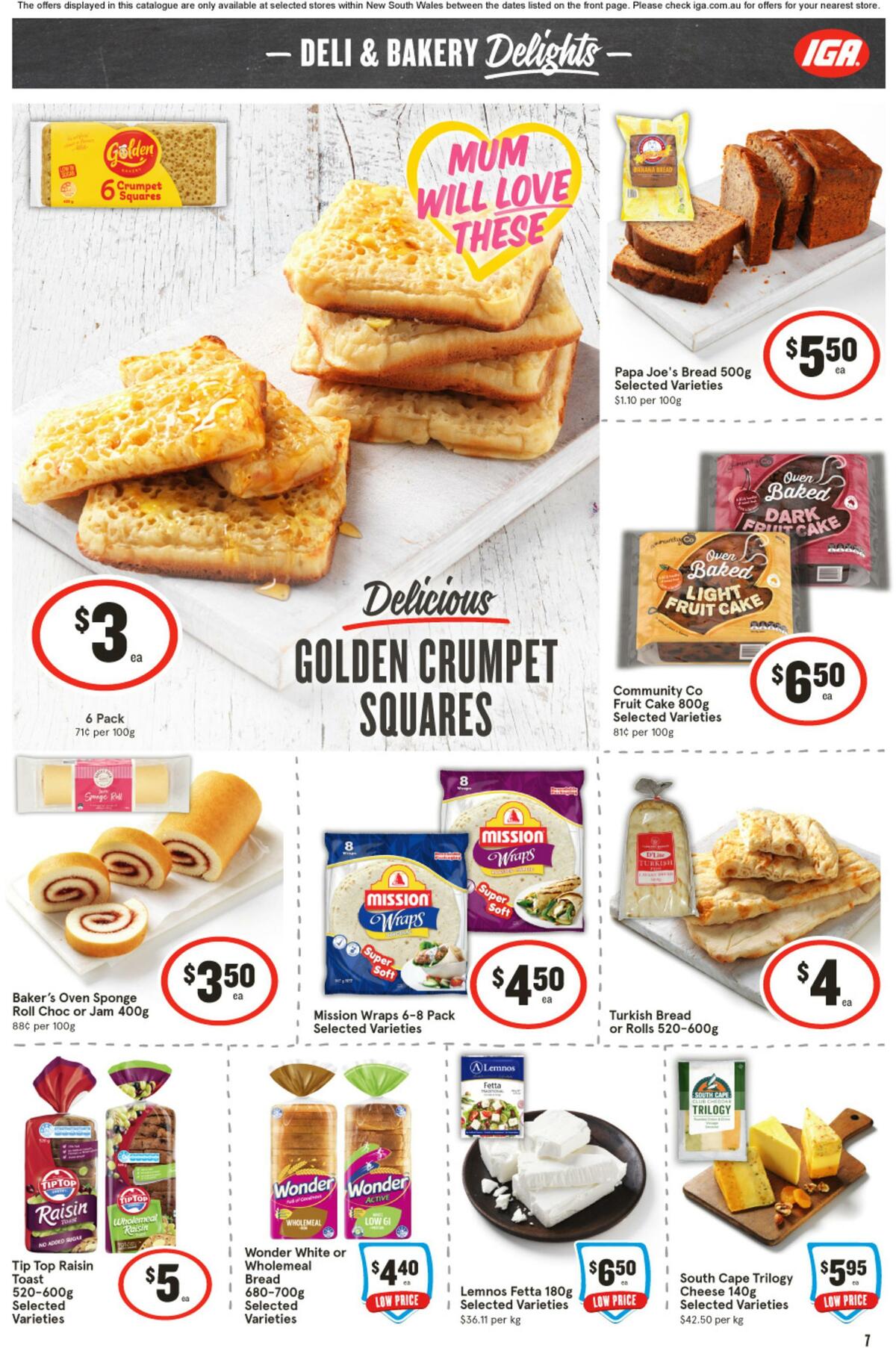 IGA Catalogues from 3 May