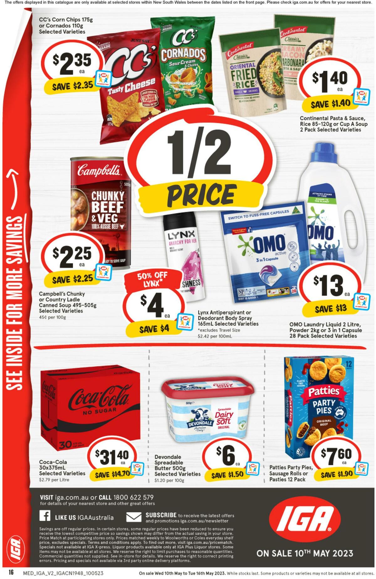IGA Catalogues from 10 May
