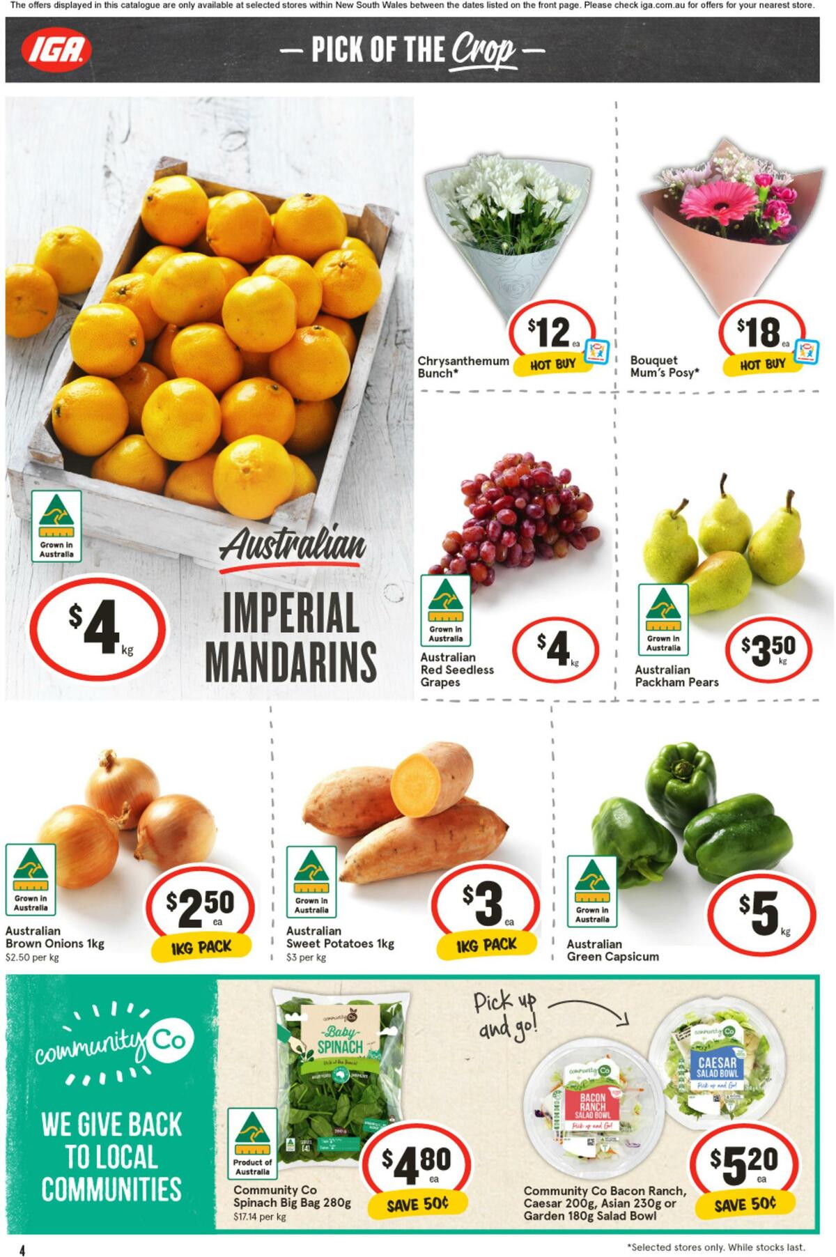 IGA Catalogues from 10 May