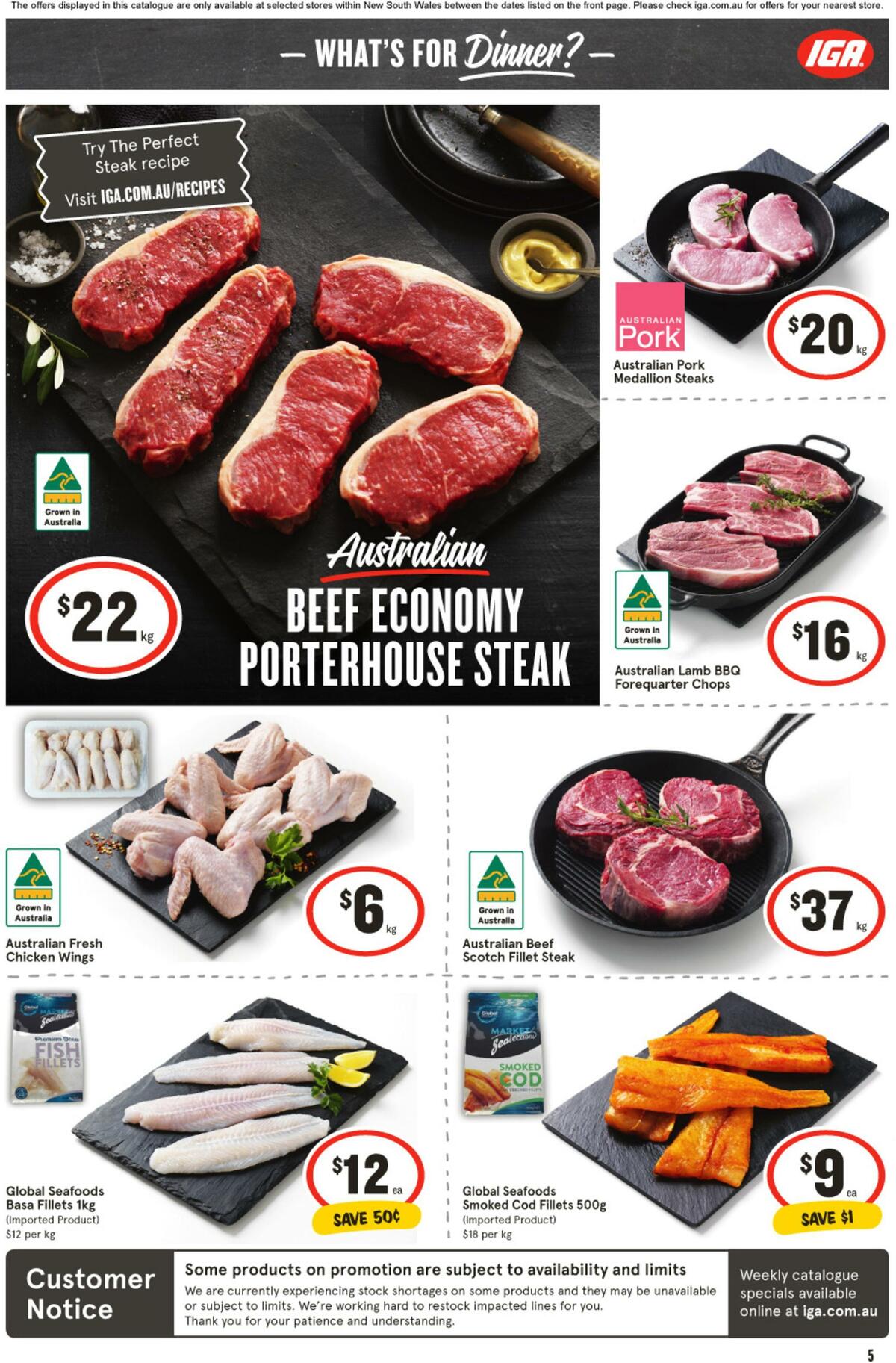 IGA Catalogues from 10 May