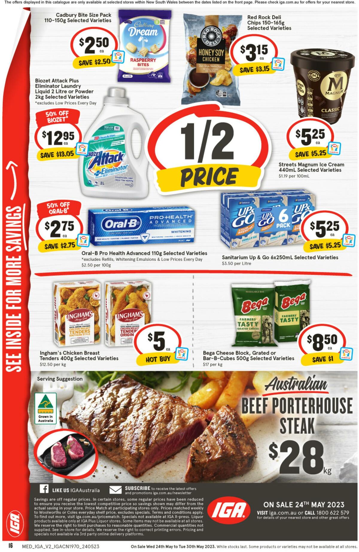 IGA Catalogues from 24 May