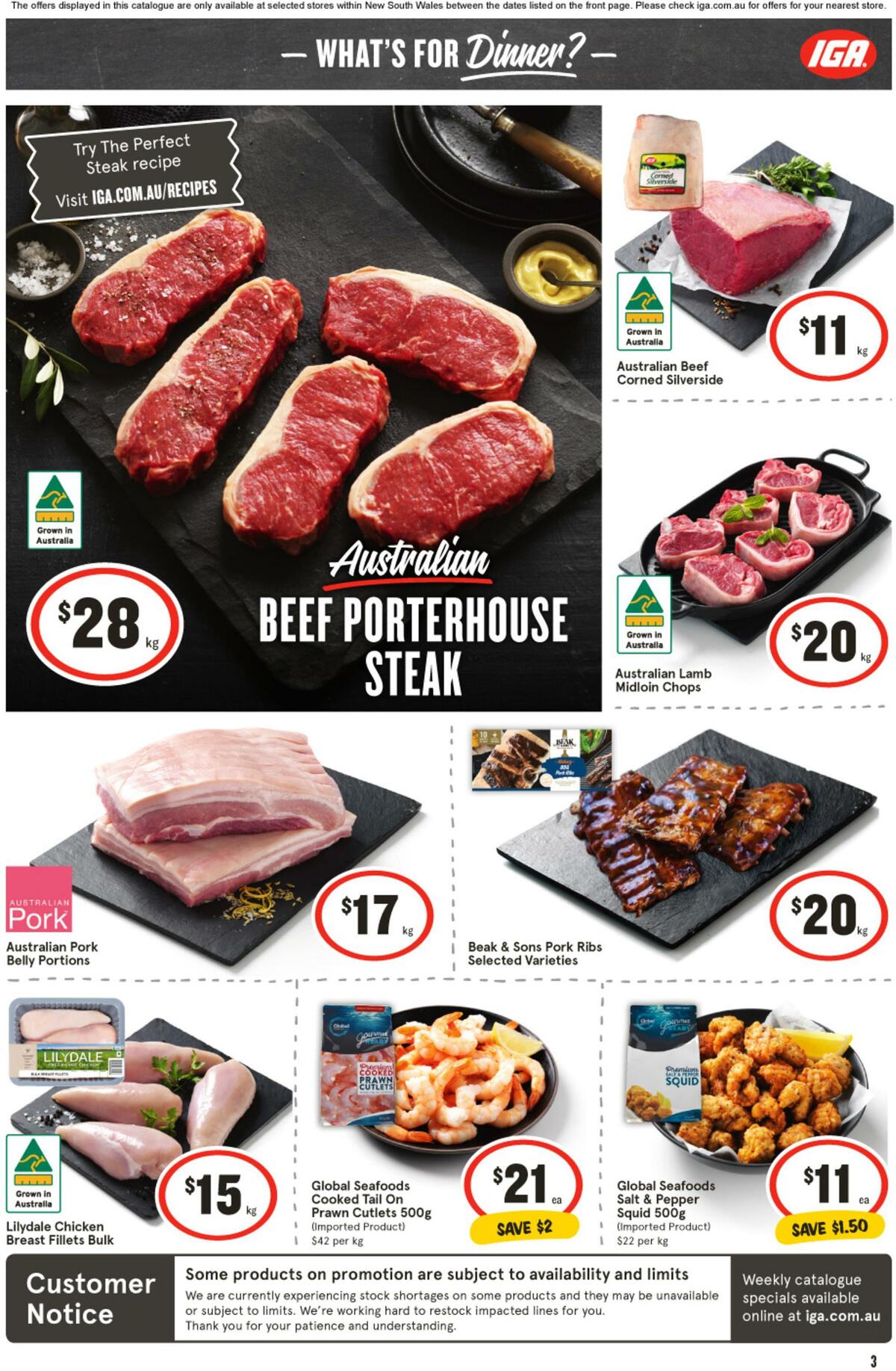 IGA Catalogues from 24 May